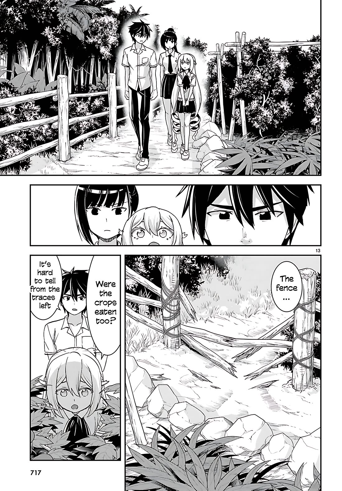 Isekai Yurutto Survival Seikatsu: Gakkou no Minna to Isekai no Mujintou ni Tenishitakedo Ore Dake Rakushou desu Chapter 40 - Page 13