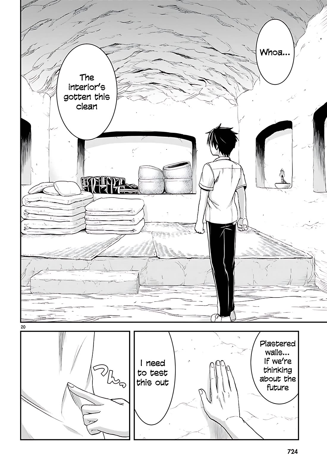 Isekai Yurutto Survival Seikatsu: Gakkou no Minna to Isekai no Mujintou ni Tenishitakedo Ore Dake Rakushou desu Chapter 40 - Page 20