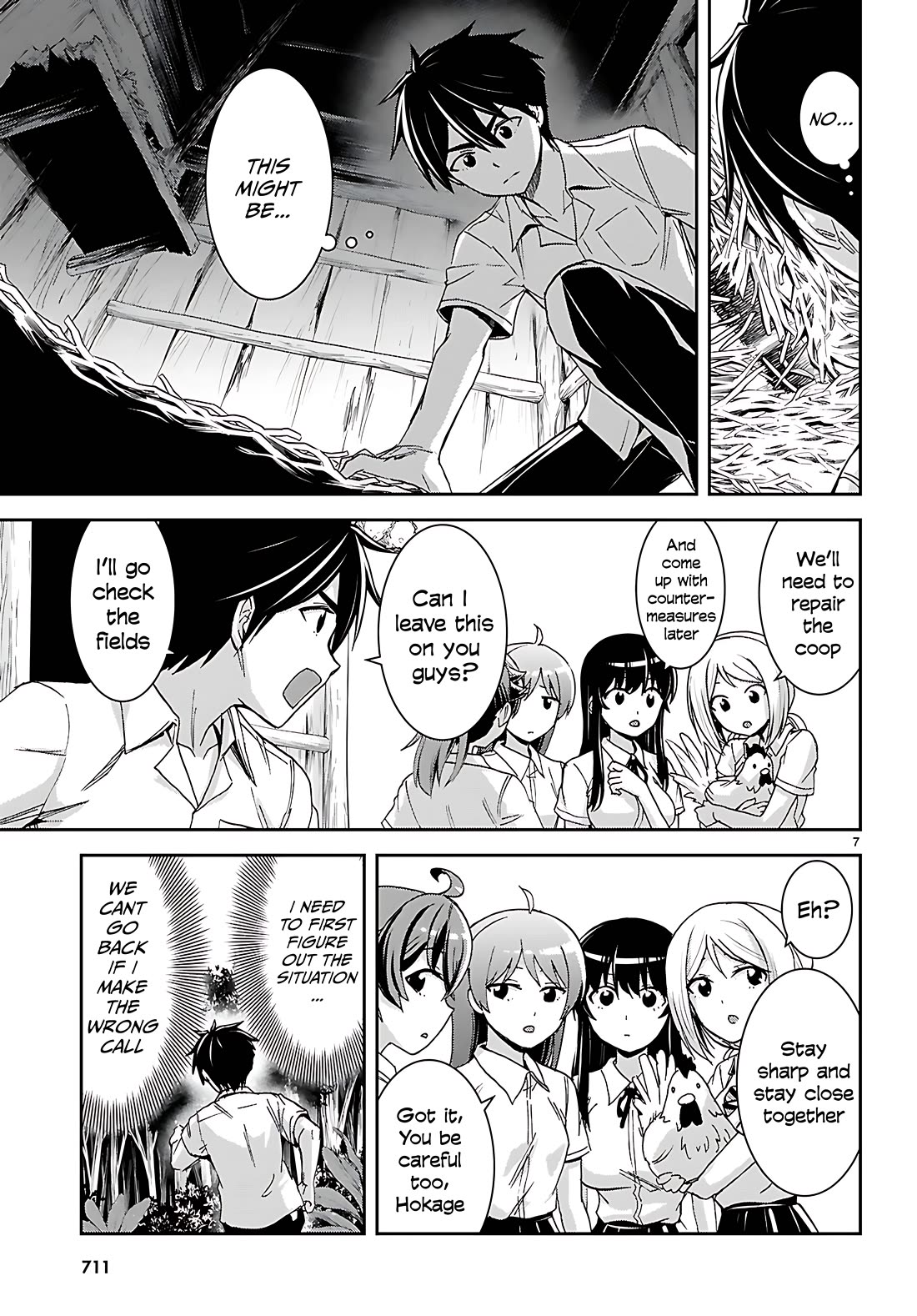 Isekai Yurutto Survival Seikatsu: Gakkou no Minna to Isekai no Mujintou ni Tenishitakedo Ore Dake Rakushou desu Chapter 40 - Page 7