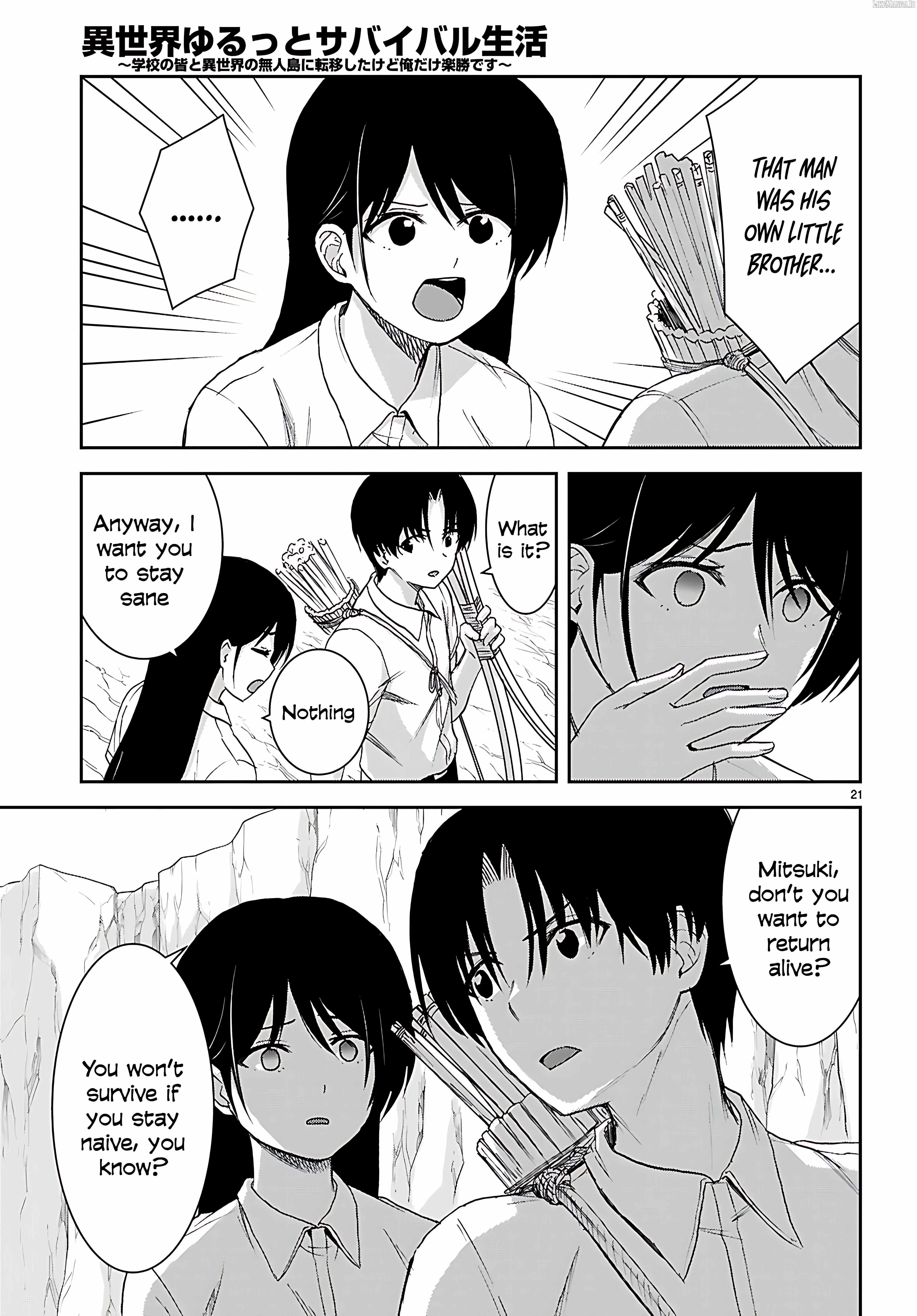 Isekai Yurutto Survival Seikatsu: Gakkou no Minna to Isekai no Mujintou ni Tenishitakedo Ore Dake Rakushou desu Chapter 41 - Page 24