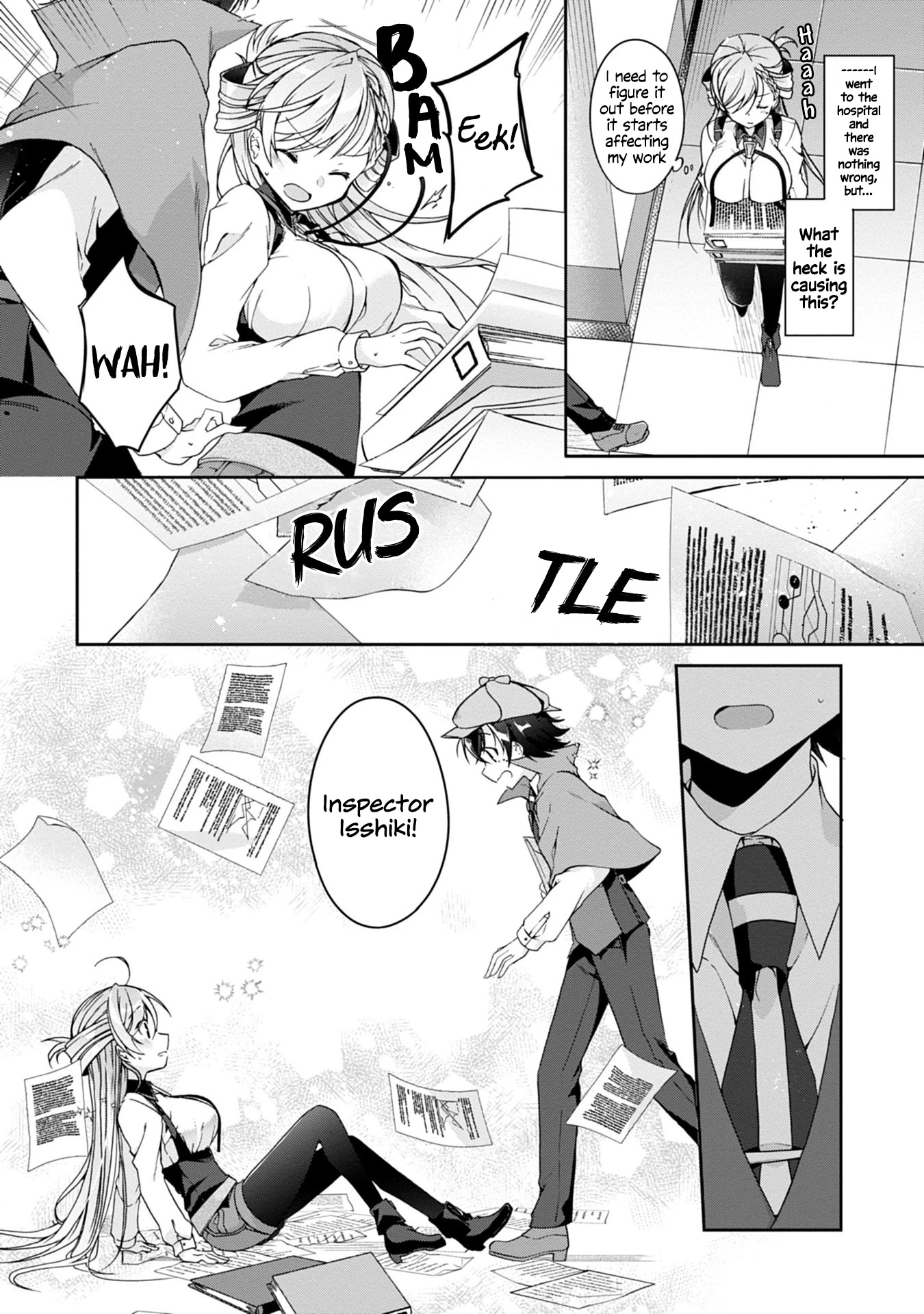 Isshiki-san wa Koi wo shiritai. Chapter 1 - Page 17
