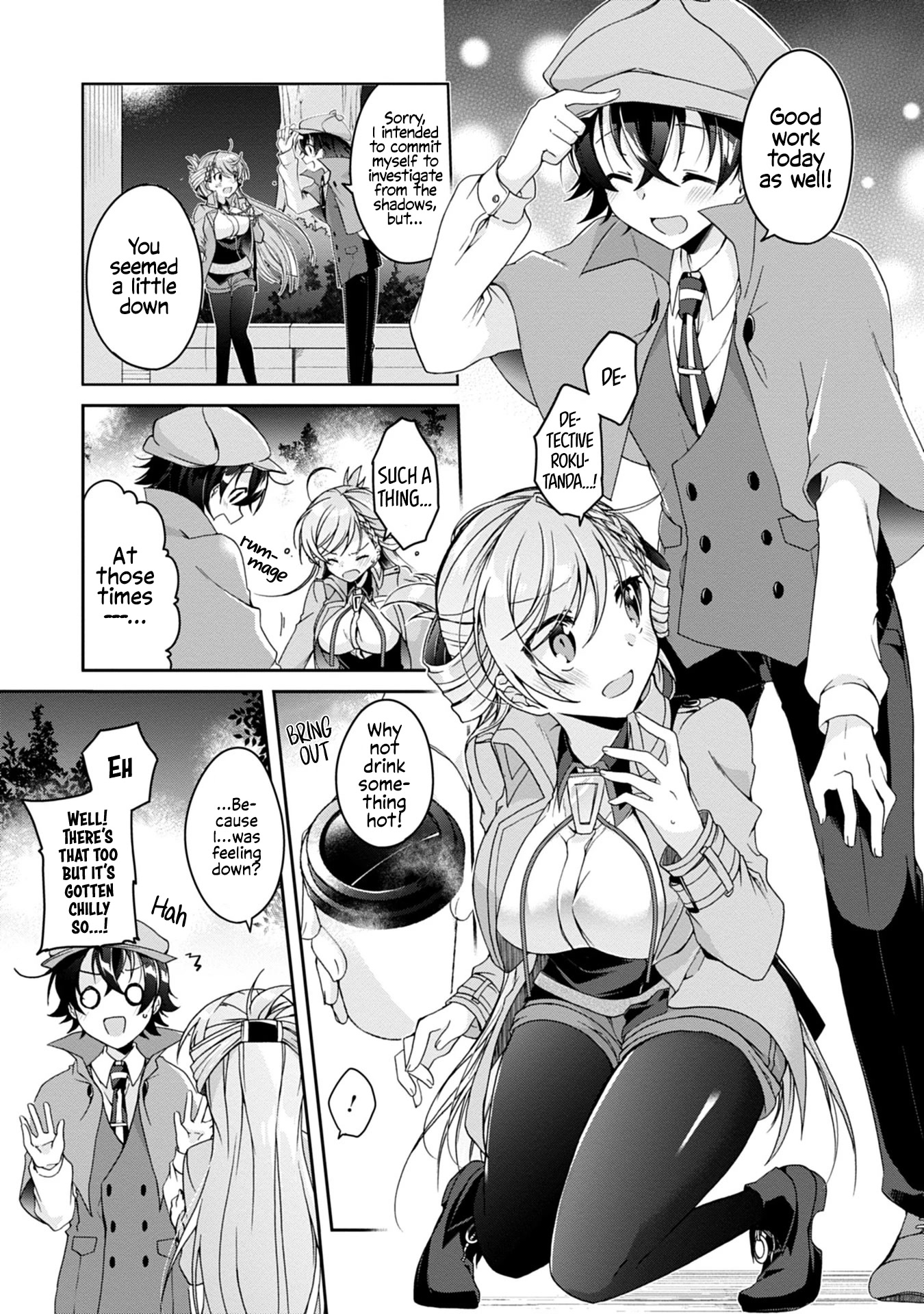 Isshiki-san wa Koi wo shiritai. Chapter 1 - Page 34