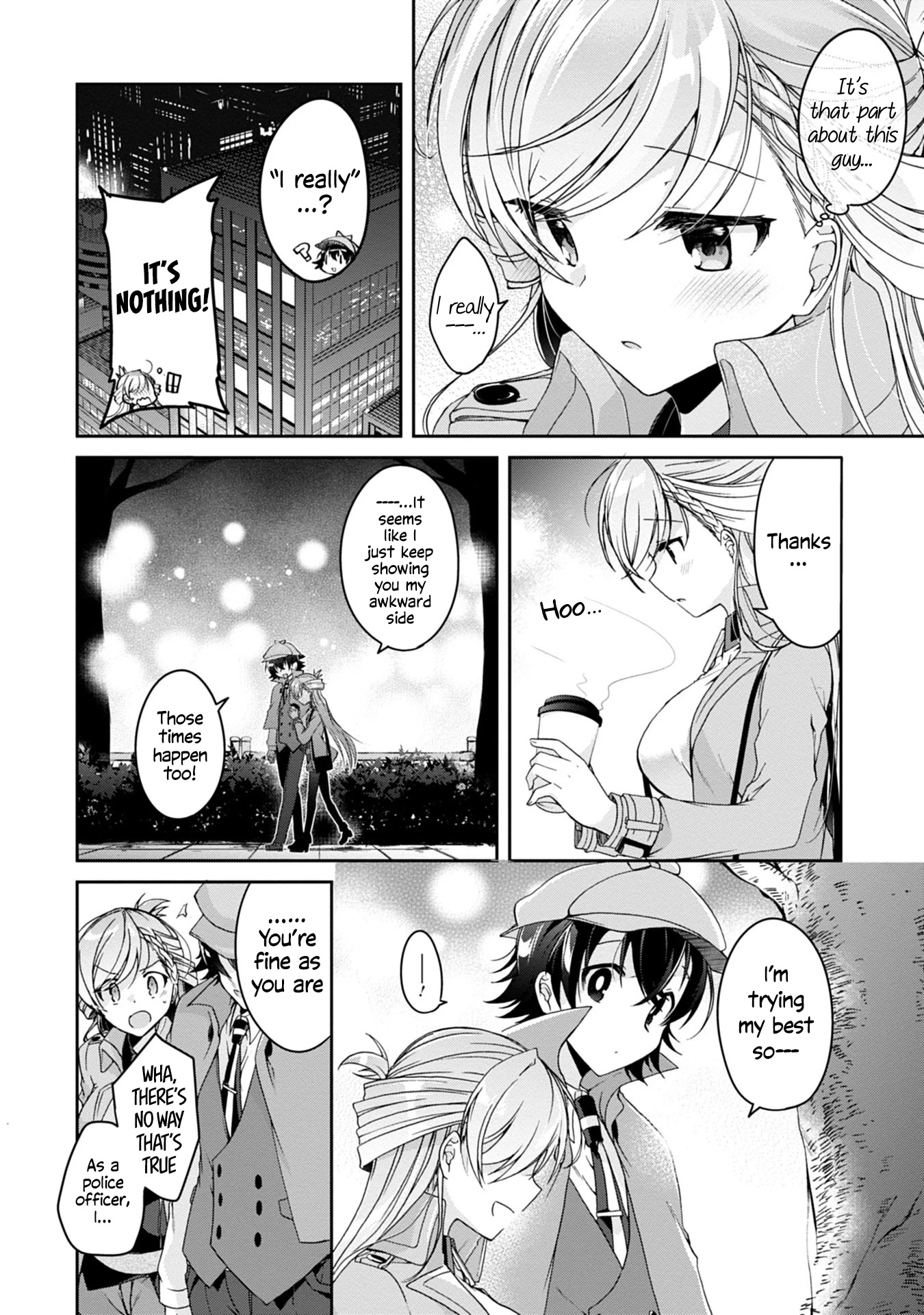 Isshiki-san wa Koi wo shiritai. Chapter 1 - Page 35