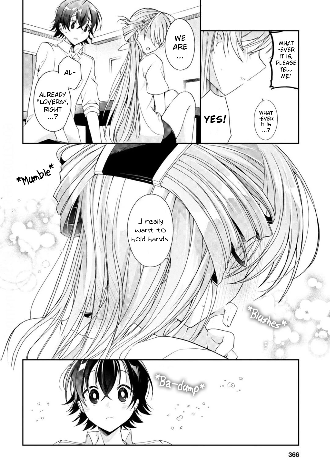 Isshiki-san wa Koi wo shiritai. Chapter 3 - Page 21