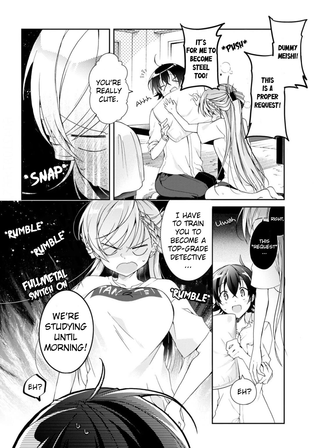 Isshiki-san wa Koi wo shiritai. Chapter 3 - Page 27