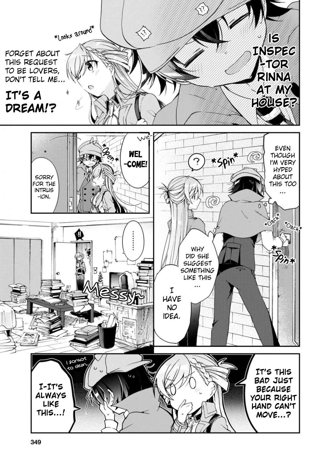 Isshiki-san wa Koi wo shiritai. Chapter 3 - Page 4
