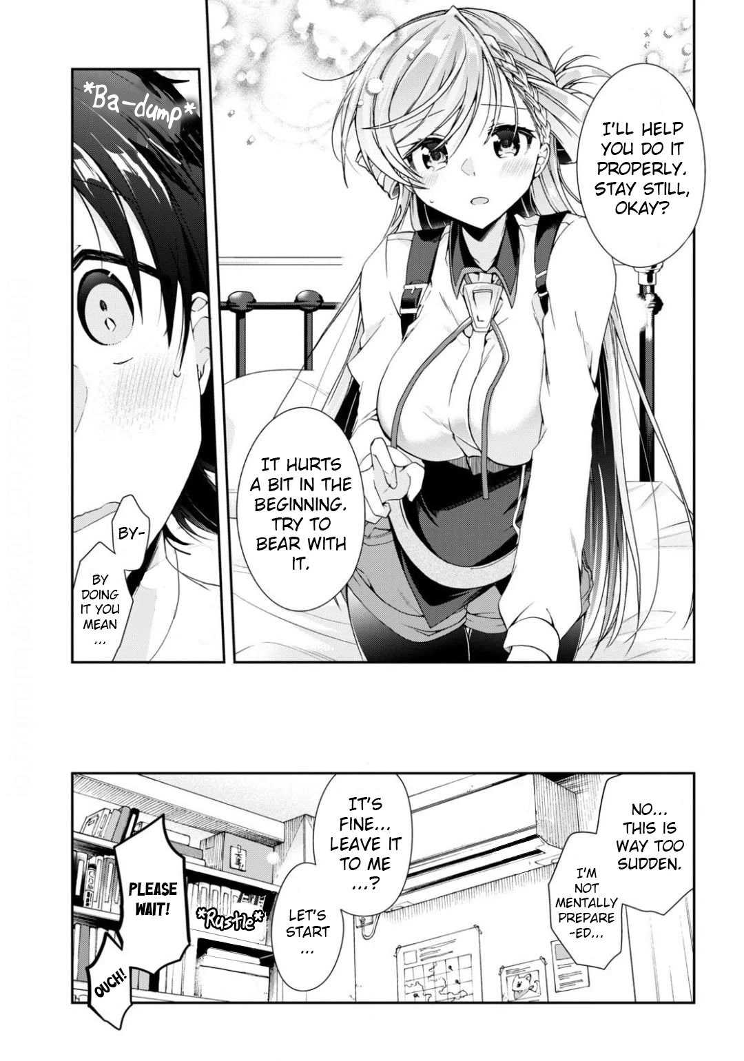 Isshiki-san wa Koi wo shiritai. Chapter 3 - Page 8