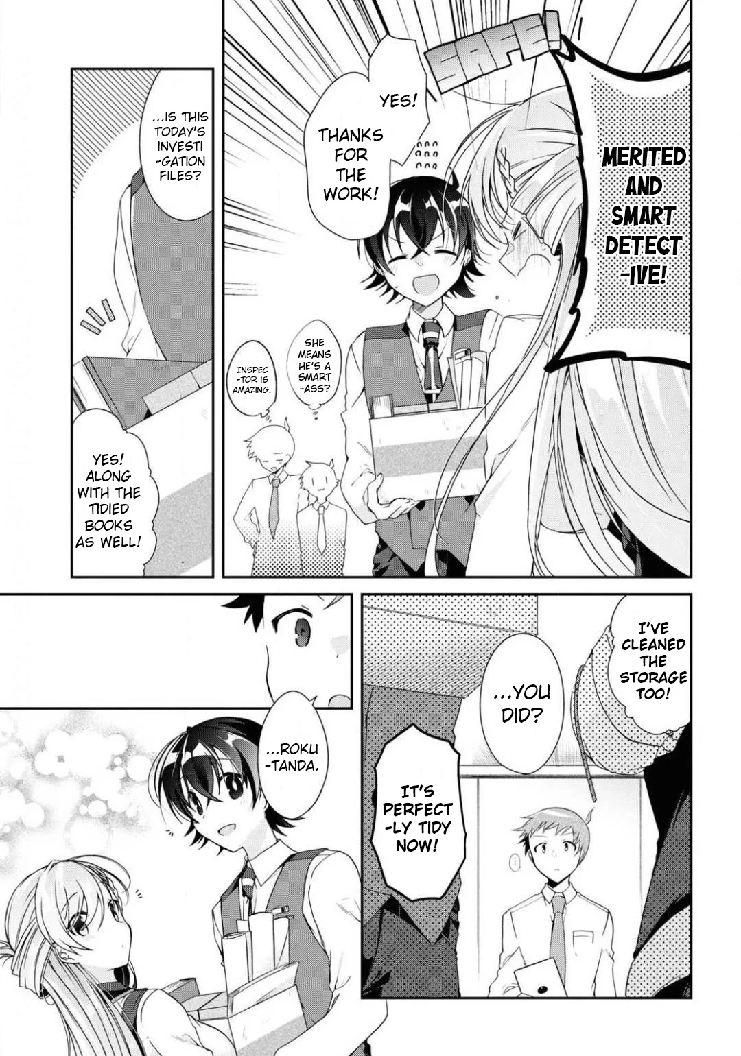 Isshiki-san wa Koi wo shiritai. Chapter 4 - Page 8