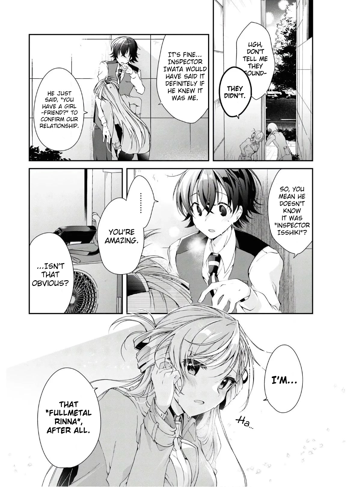 Isshiki-san wa Koi wo shiritai. Chapter 7 - Page 9