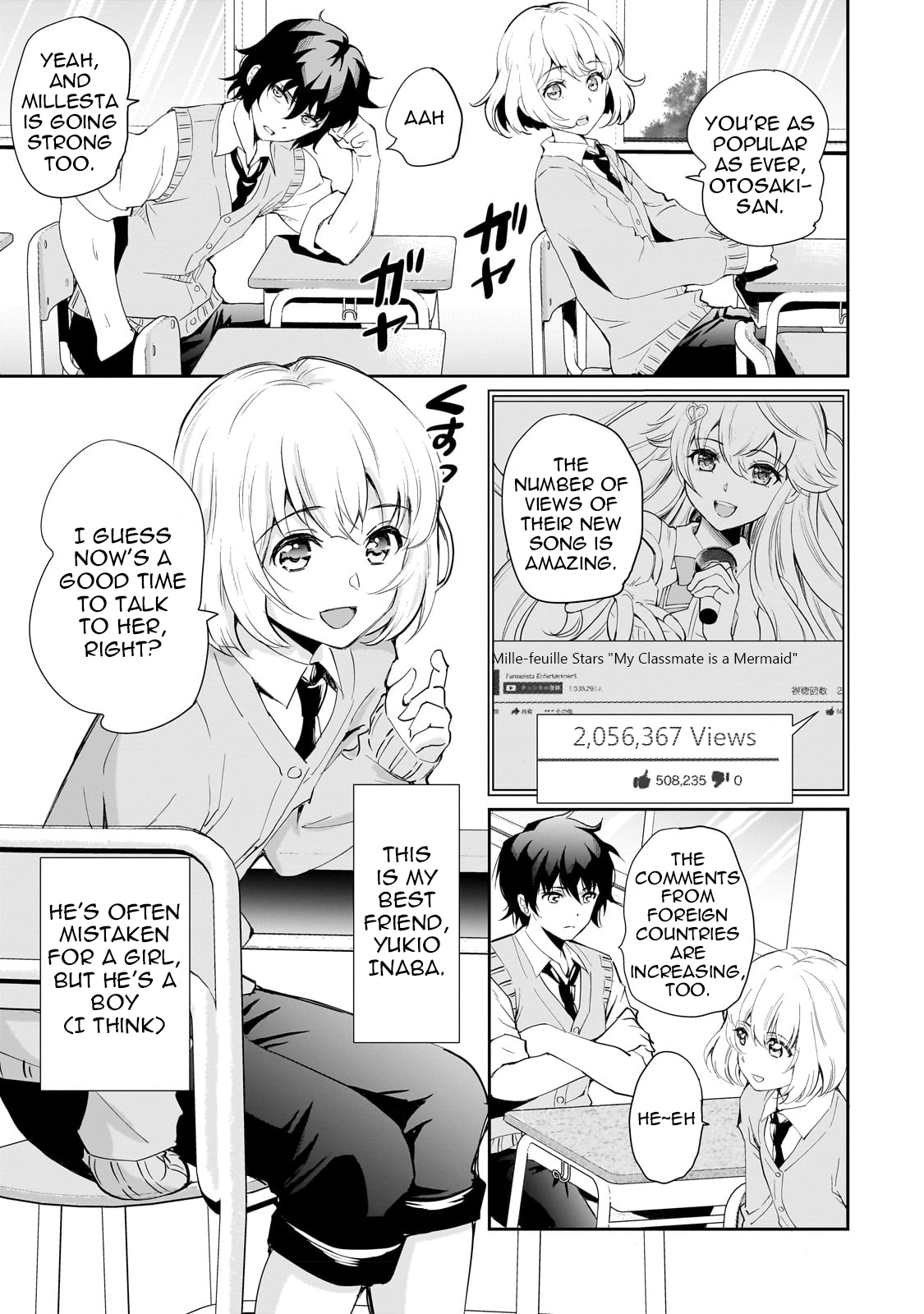 Isshou Hatarakitakunai Ore Ga Classmate No Daininki Idol Ni Natsukaretara Chapter 1 - Page 8