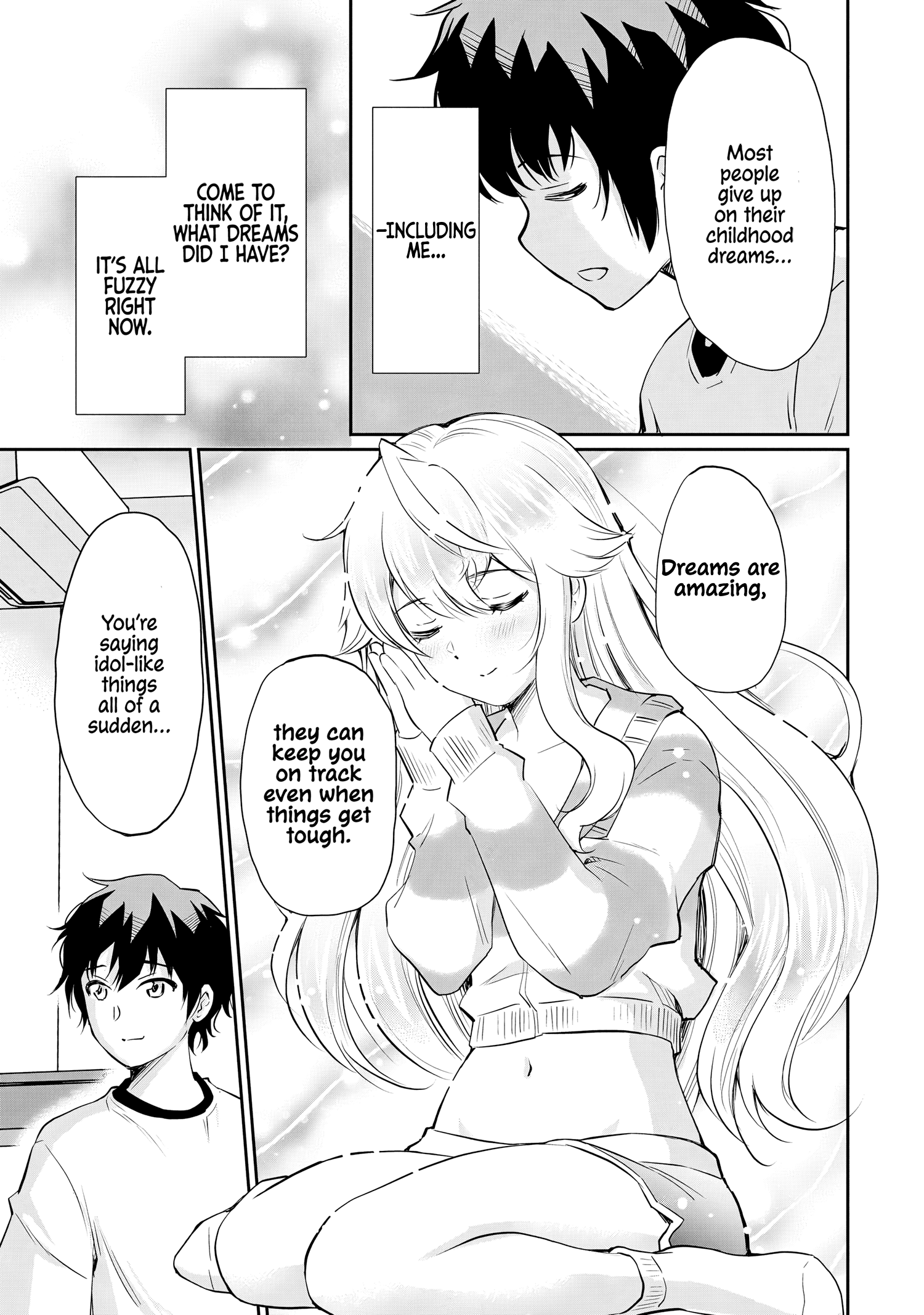Isshou Hatarakitakunai Ore Ga Classmate No Daininki Idol Ni Natsukaretara Chapter 13 - Page 14