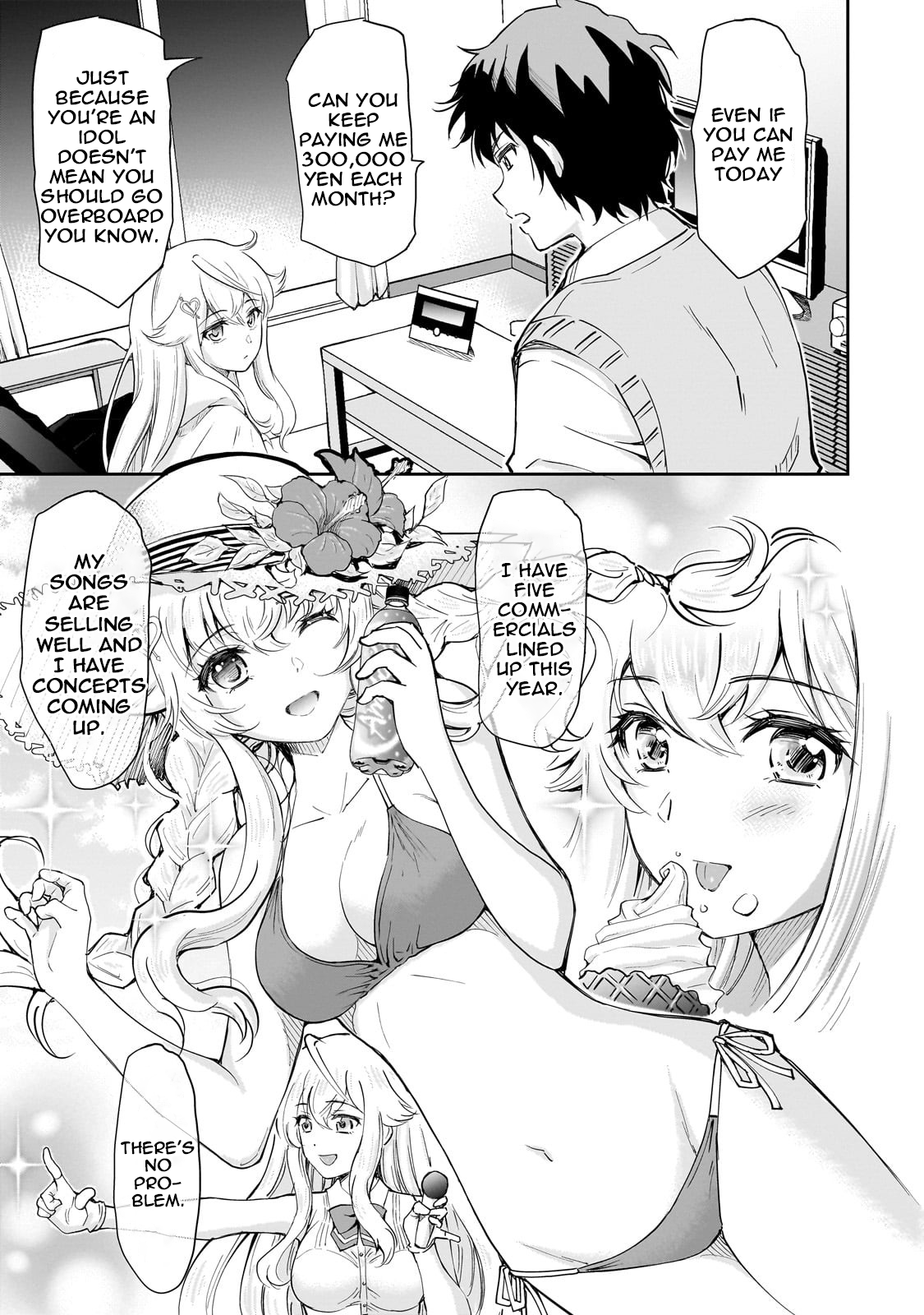 Isshou Hatarakitakunai Ore Ga Classmate No Daininki Idol Ni Natsukaretara Chapter 3 - Page 19