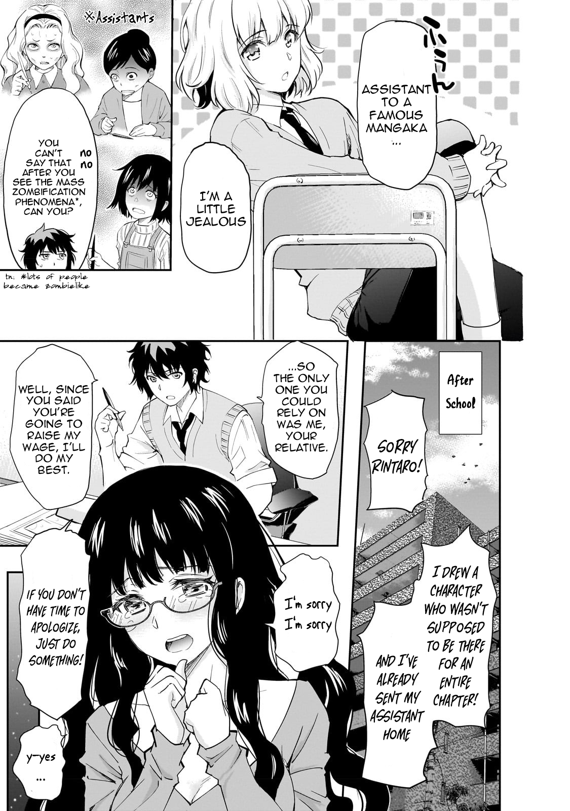 Isshou Hatarakitakunai Ore Ga Classmate No Daininki Idol Ni Natsukaretara Chapter 3 - Page 9