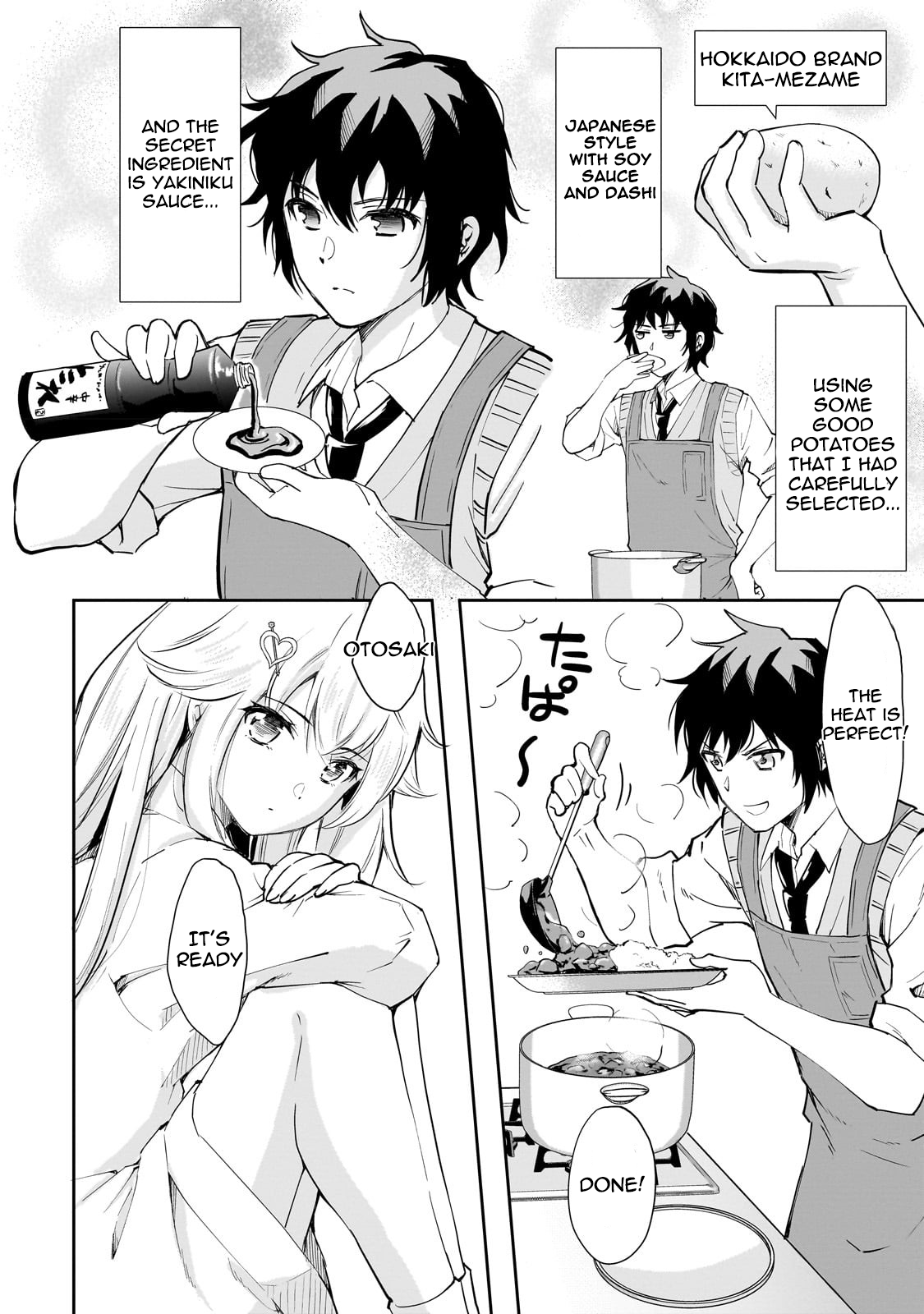 Isshou Hatarakitakunai Ore Ga Classmate No Daininki Idol Ni Natsukaretara Chapter 4.1 - Page 4