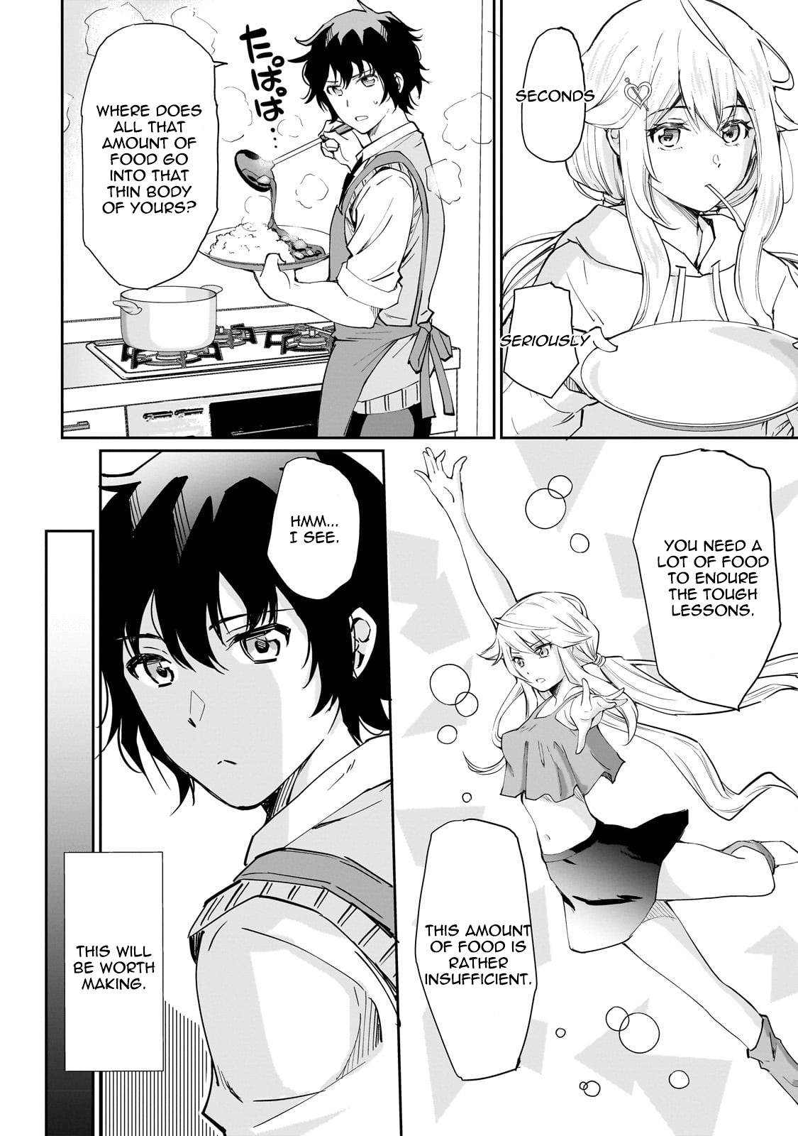 Isshou Hatarakitakunai Ore Ga Classmate No Daininki Idol Ni Natsukaretara Chapter 4.1 - Page 8