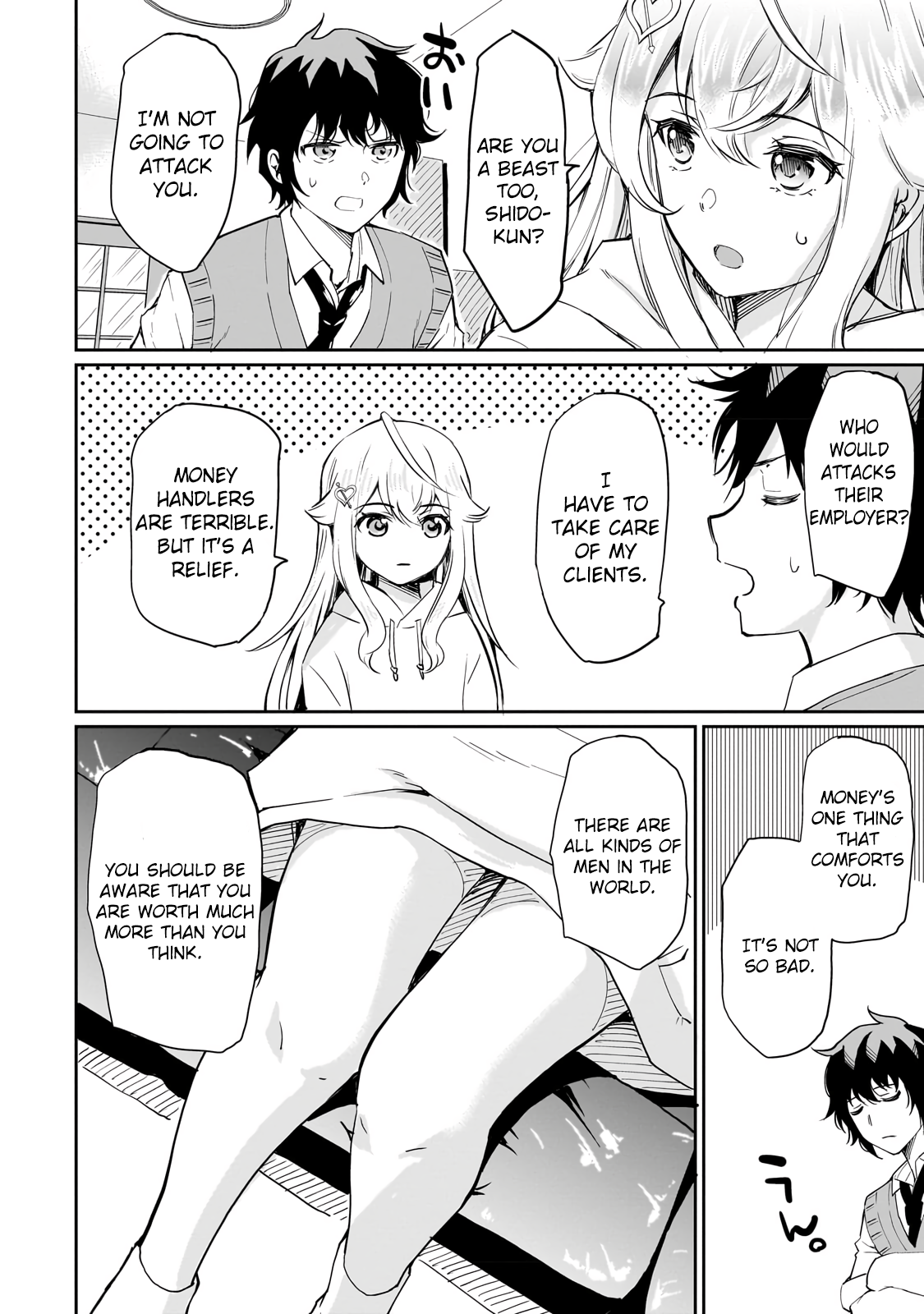 Isshou Hatarakitakunai Ore Ga Classmate No Daininki Idol Ni Natsukaretara Chapter 4.2 - Page 4