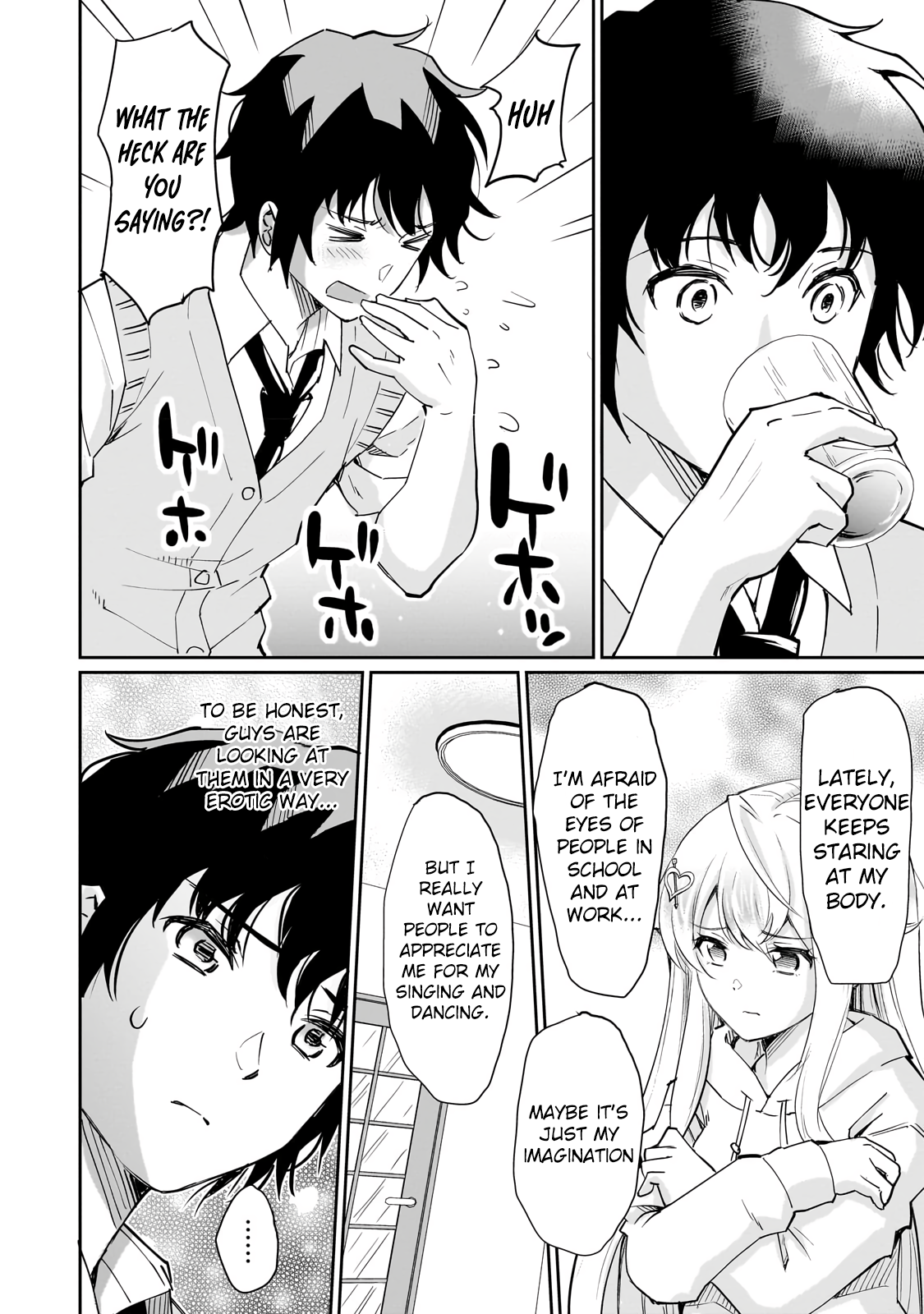 Isshou Hatarakitakunai Ore Ga Classmate No Daininki Idol Ni Natsukaretara Chapter 4.2 - Page 6