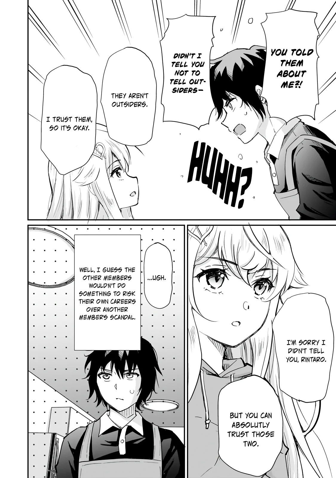 Isshou Hatarakitakunai Ore Ga Classmate No Daininki Idol Ni Natsukaretara Chapter 6 - Page 24