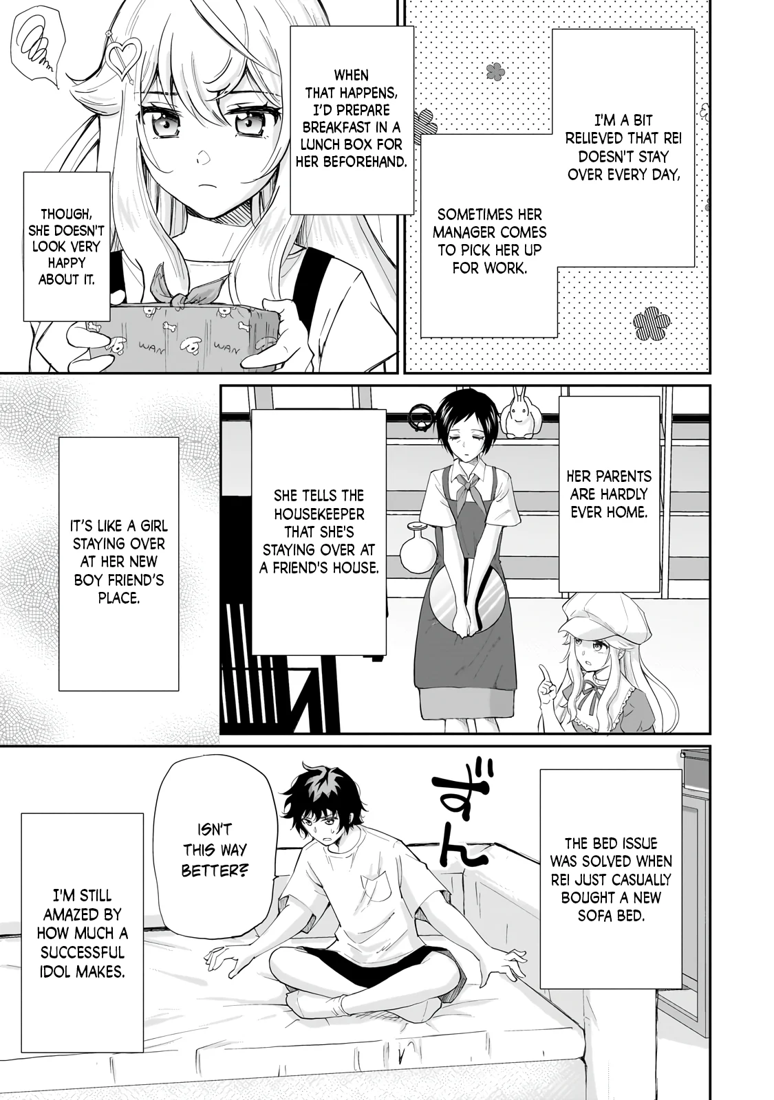 Isshou Hatarakitakunai Ore Ga Classmate No Daininki Idol Ni Natsukaretara Chapter 6 - Page 7
