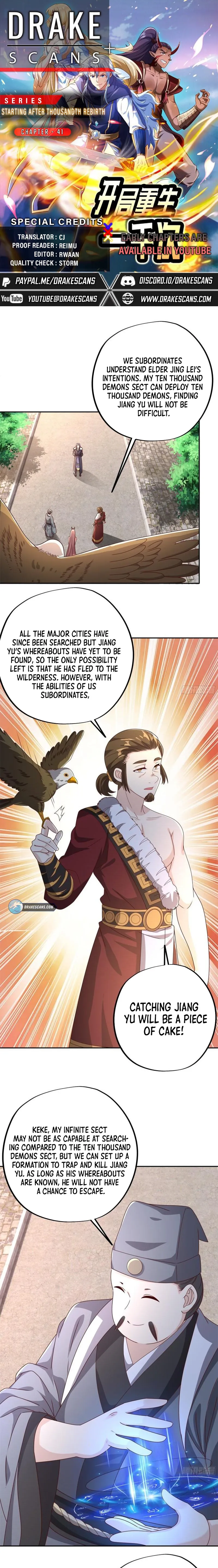 It All Starts With Being Reborn 1 Thousand Times Chapter 41 - Page 0