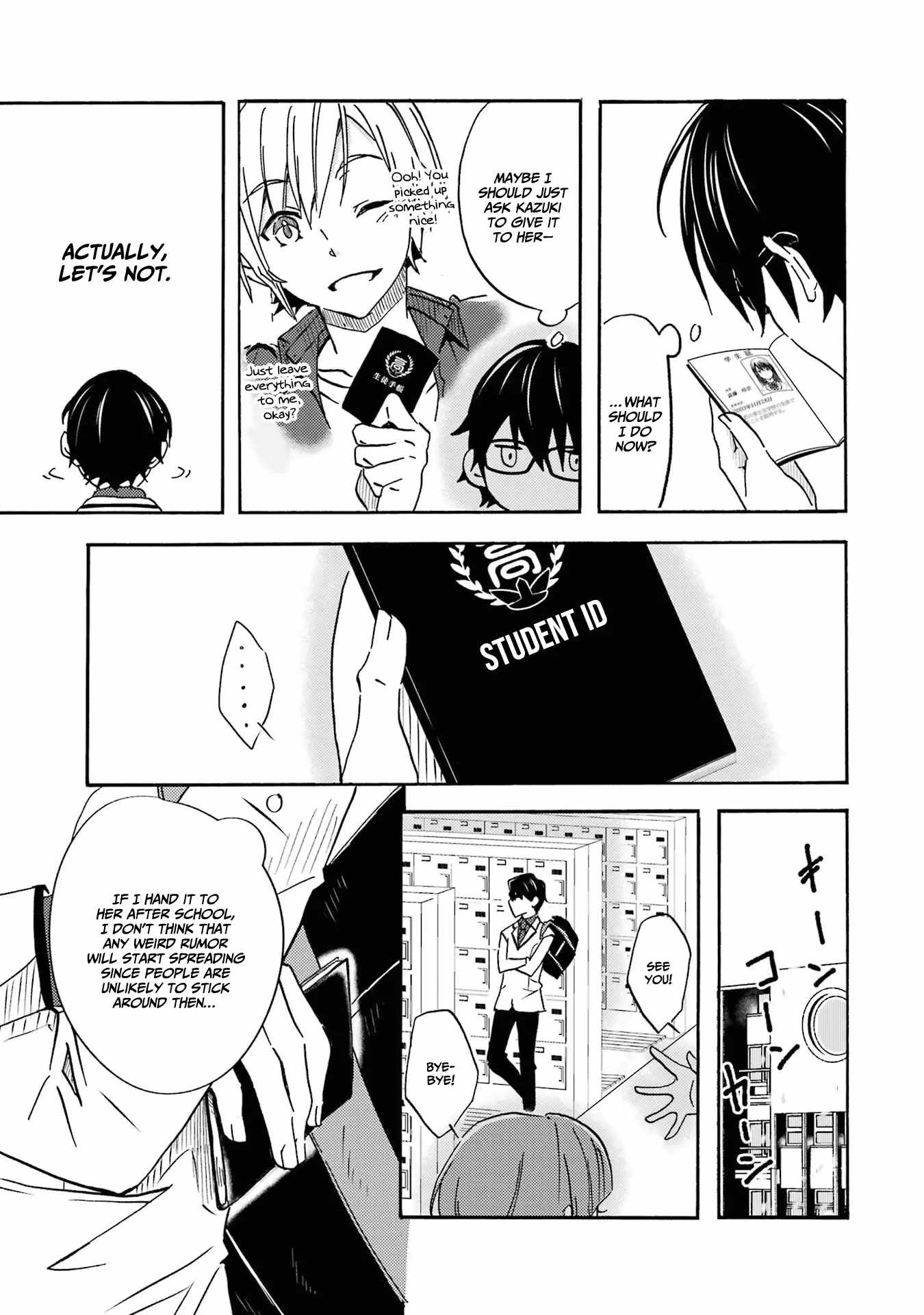 It Seems I Was Hitting on the Most Beautiful Girl in School Without Me Noticing Chapter 1.2 - Page 2