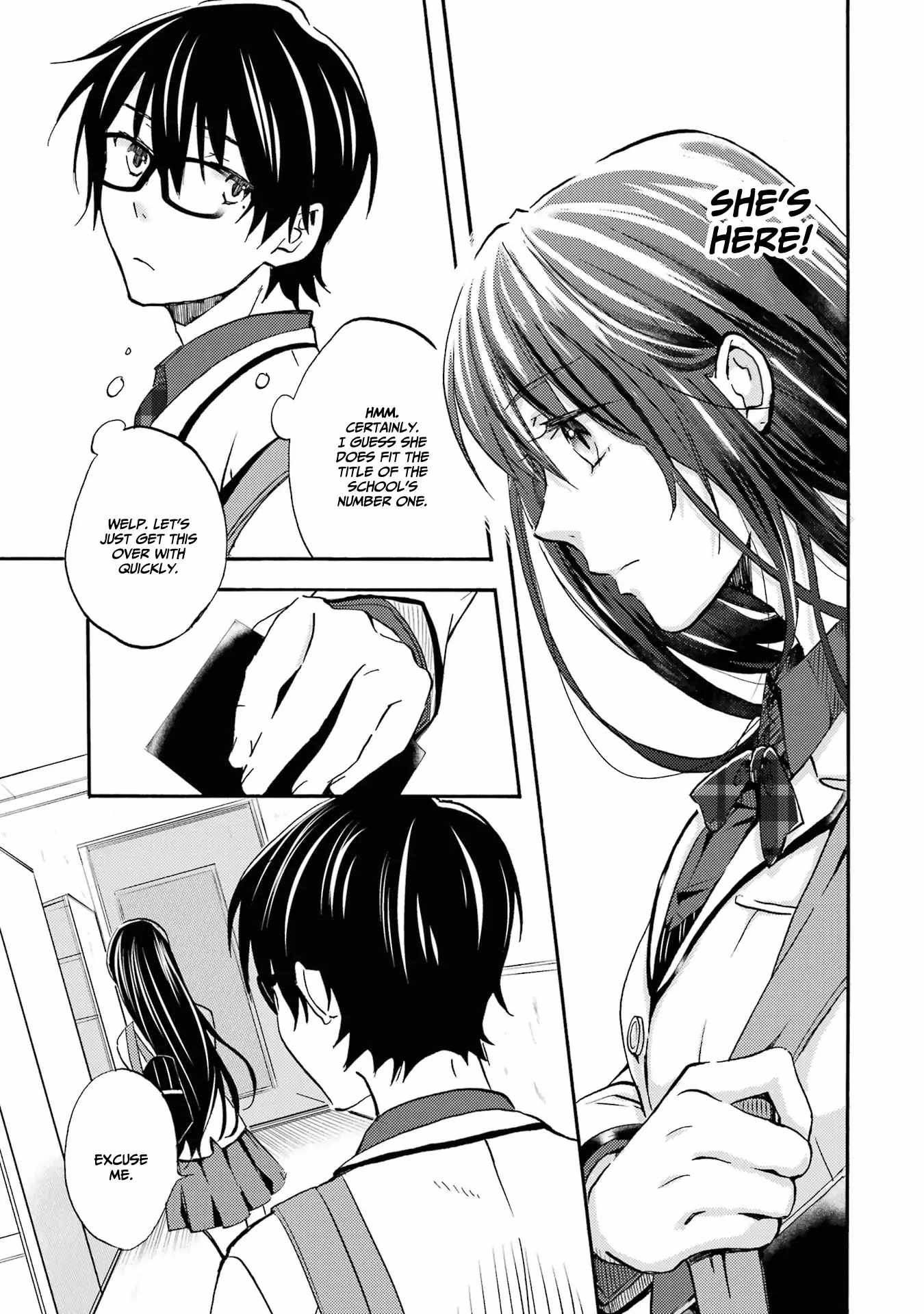 It Seems I Was Hitting on the Most Beautiful Girl in School Without Me Noticing Chapter 1.2 - Page 4