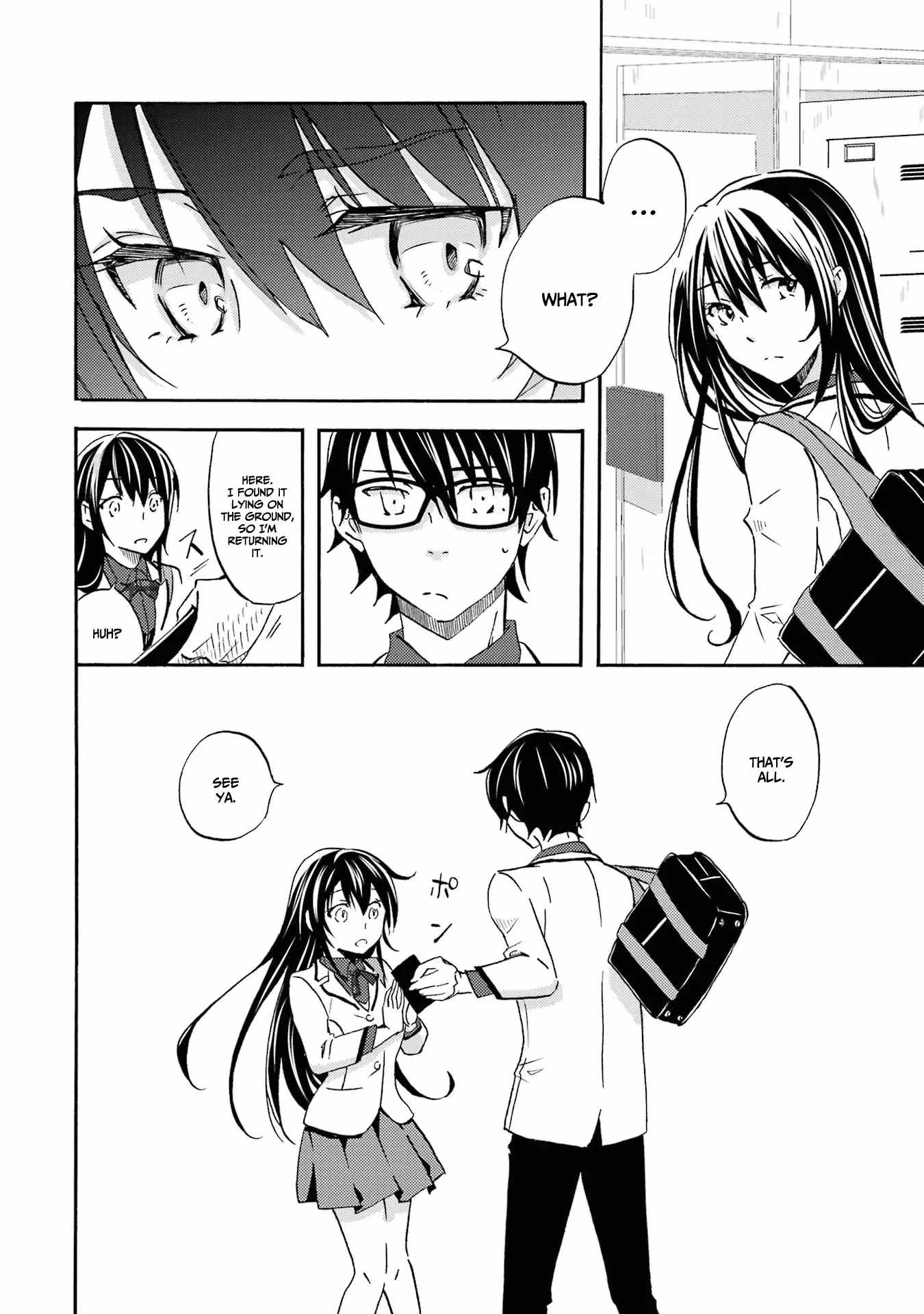 It Seems I Was Hitting on the Most Beautiful Girl in School Without Me Noticing Chapter 1.2 - Page 5