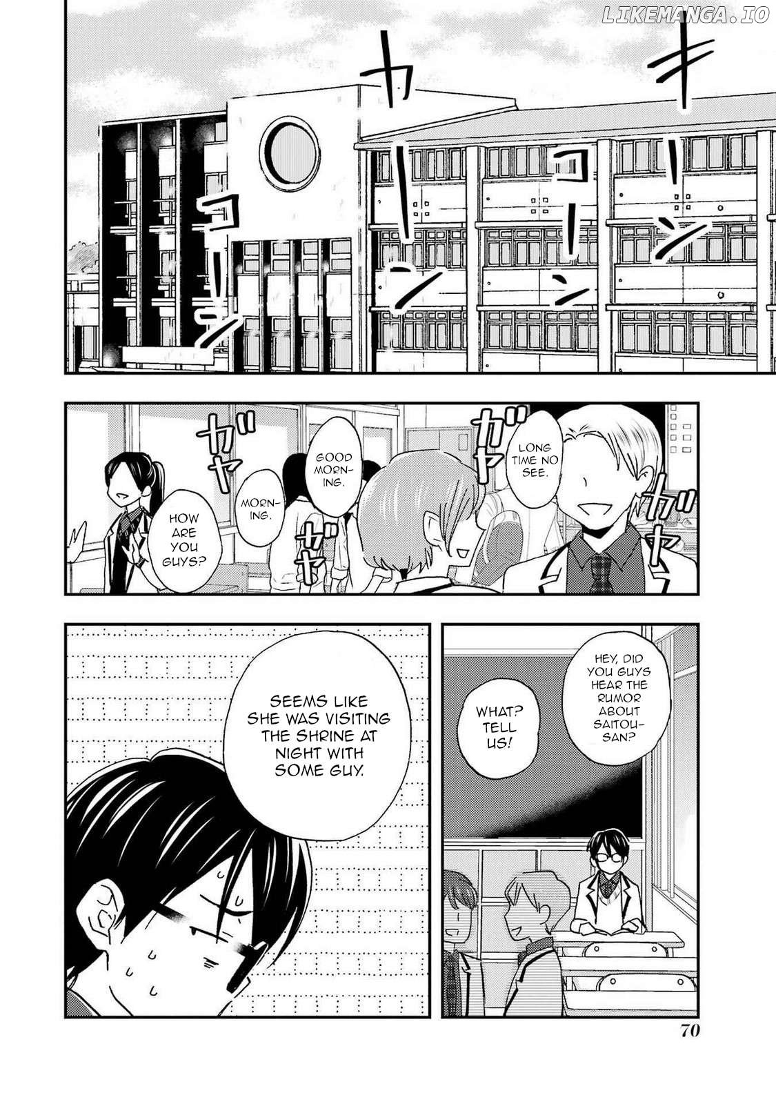 It Seems I Was Hitting on the Most Beautiful Girl in School Without Me Noticing Chapter 21 - Page 12