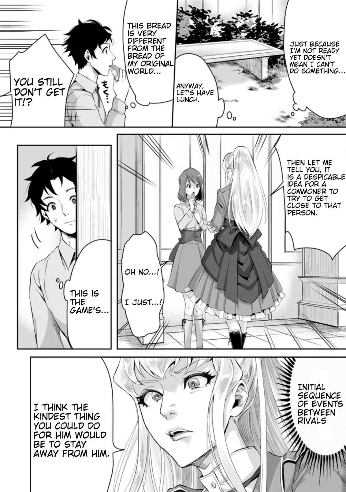 It Seems that I was Reincarnated into the World of a School Otome Game, but I was a Background Male Student with Cheats Chapter 1.3 - Page 7
