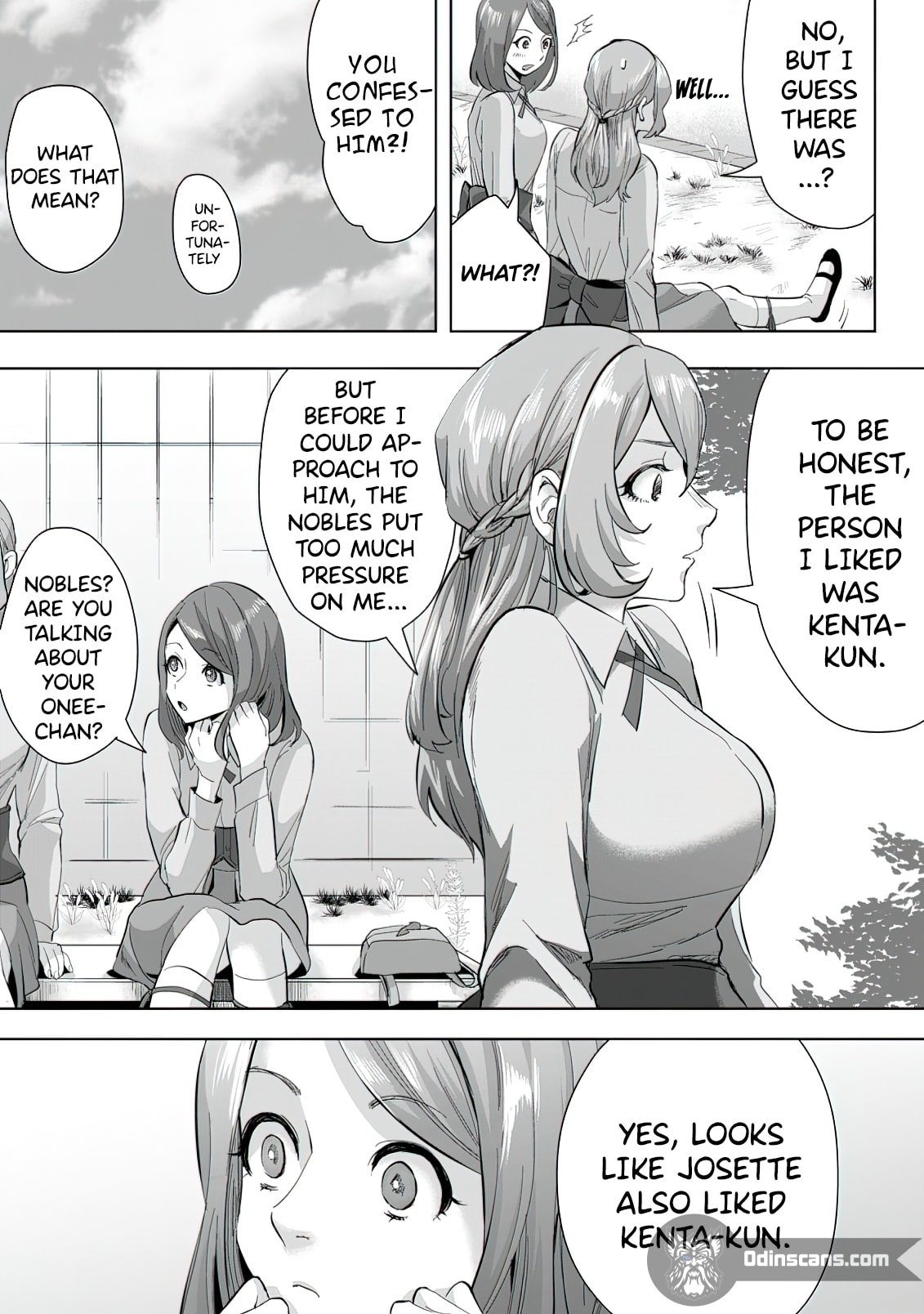It Seems that I was Reincarnated into the World of a School Otome Game, but I was a Background Male Student with Cheats Chapter 10.1 - Page 5