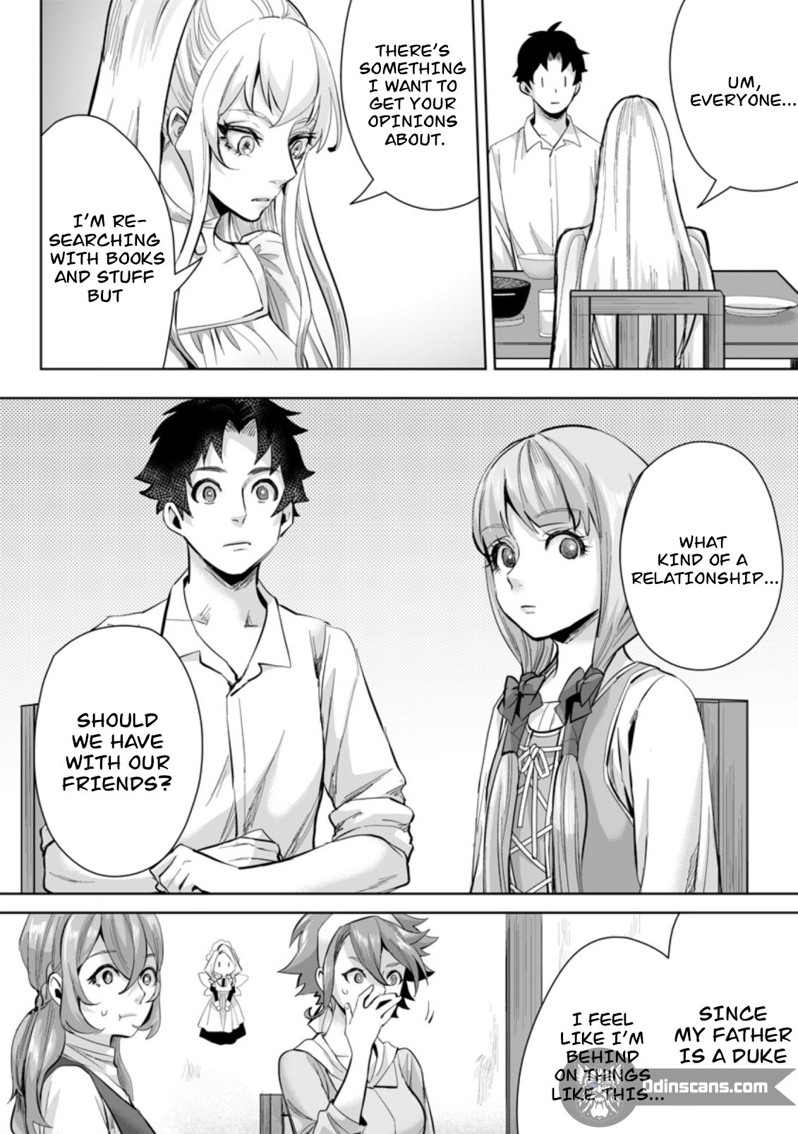 It Seems that I was Reincarnated into the World of a School Otome Game, but I was a Background Male Student with Cheats Chapter 10.3 - Page 1