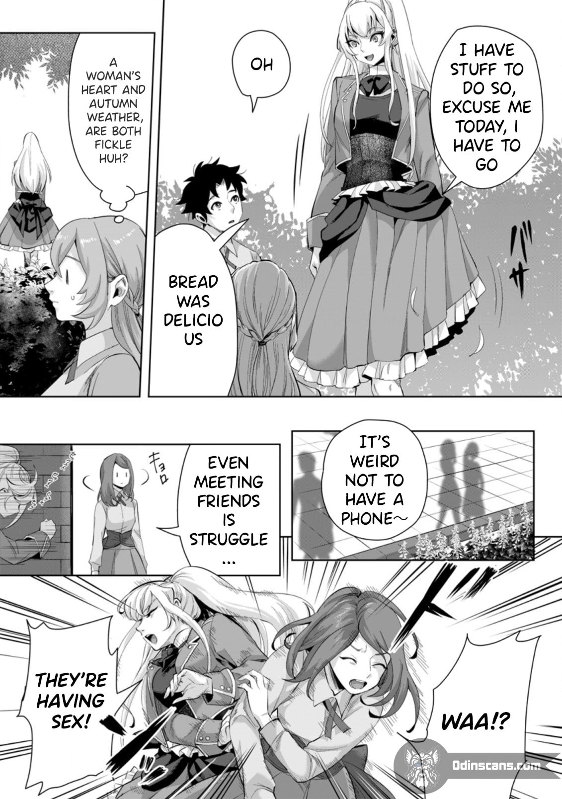 It Seems that I was Reincarnated into the World of a School Otome Game, but I was a Background Male Student with Cheats Chapter 11.1 - Page 9