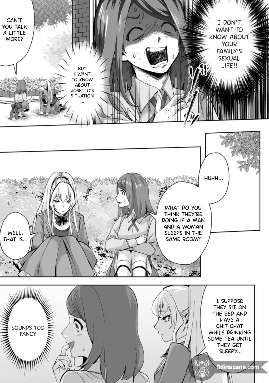 It Seems that I was Reincarnated into the World of a School Otome Game, but I was a Background Male Student with Cheats Chapter 11.2 - Page 1