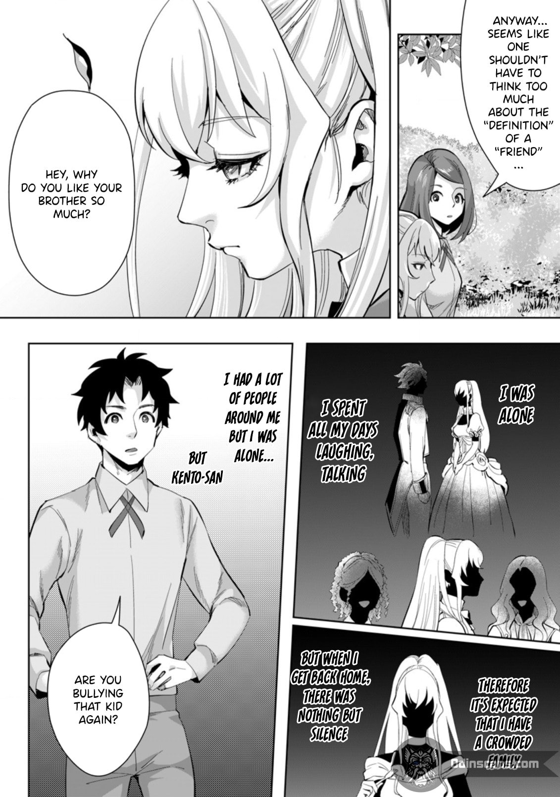 It Seems that I was Reincarnated into the World of a School Otome Game, but I was a Background Male Student with Cheats Chapter 11.2 - Page 2