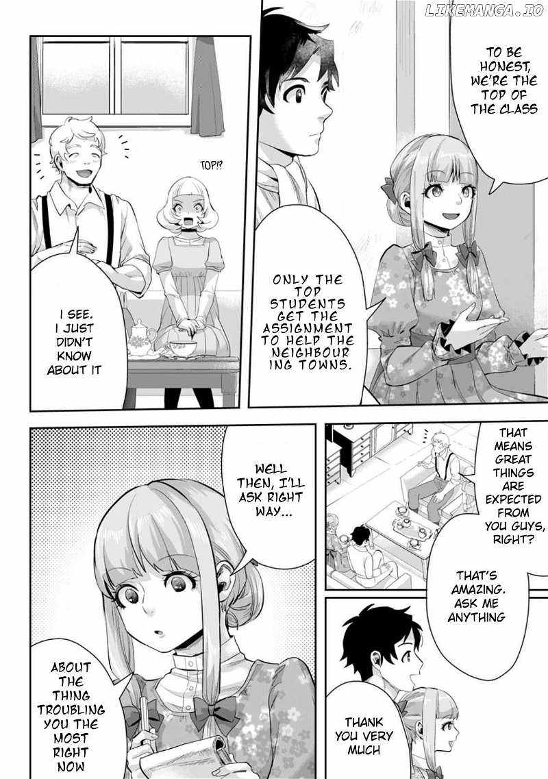 It Seems that I was Reincarnated into the World of a School Otome Game, but I was a Background Male Student with Cheats Chapter 12.3 - Page 4