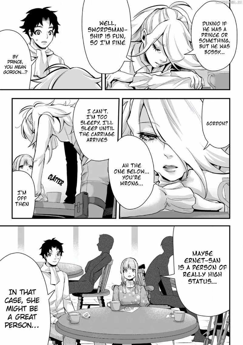 It Seems that I was Reincarnated into the World of a School Otome Game, but I was a Background Male Student with Cheats Chapter 13.3 - Page 9