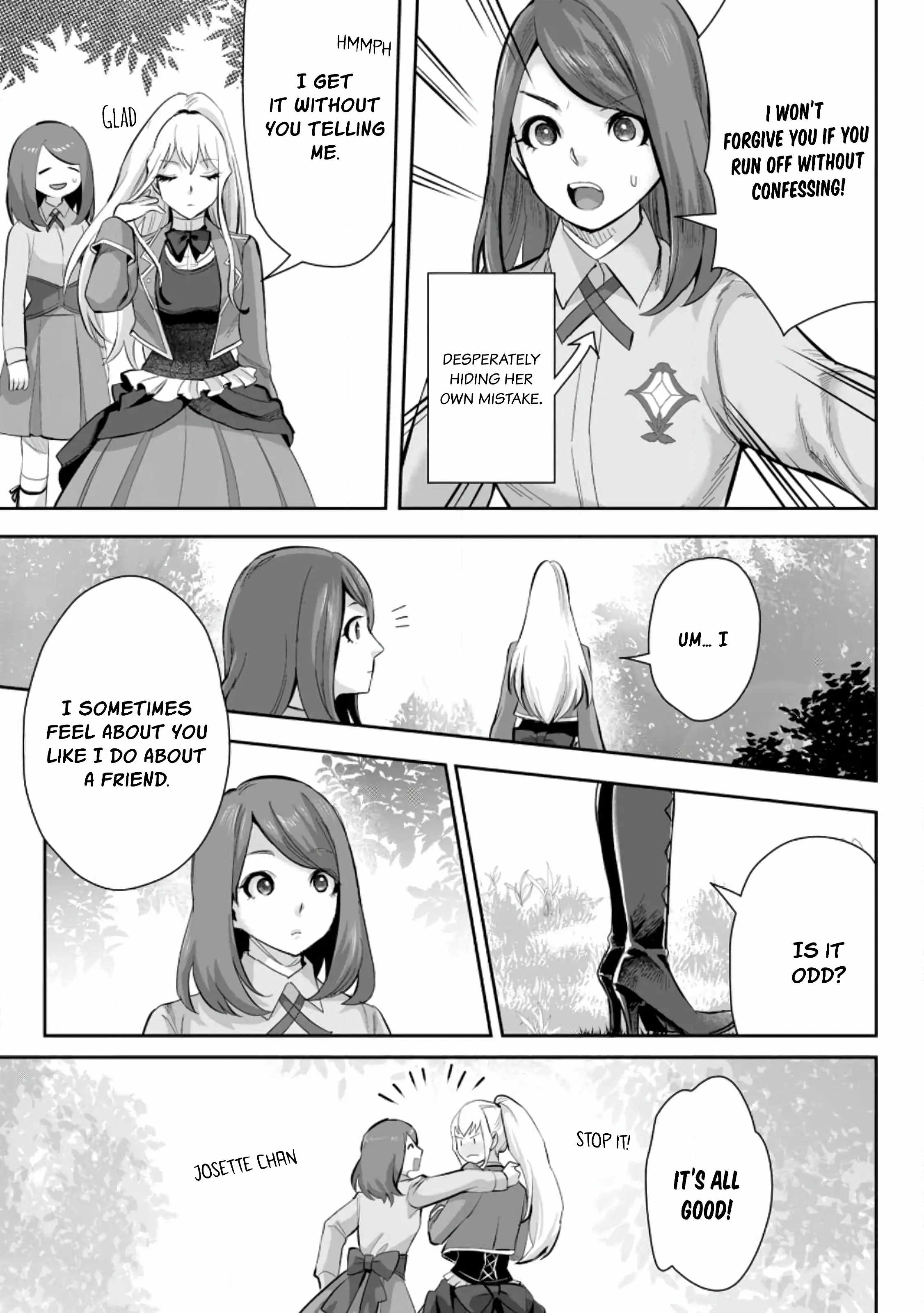It Seems that I was Reincarnated into the World of a School Otome Game, but I was a Background Male Student with Cheats Chapter 14.3 - Page 5