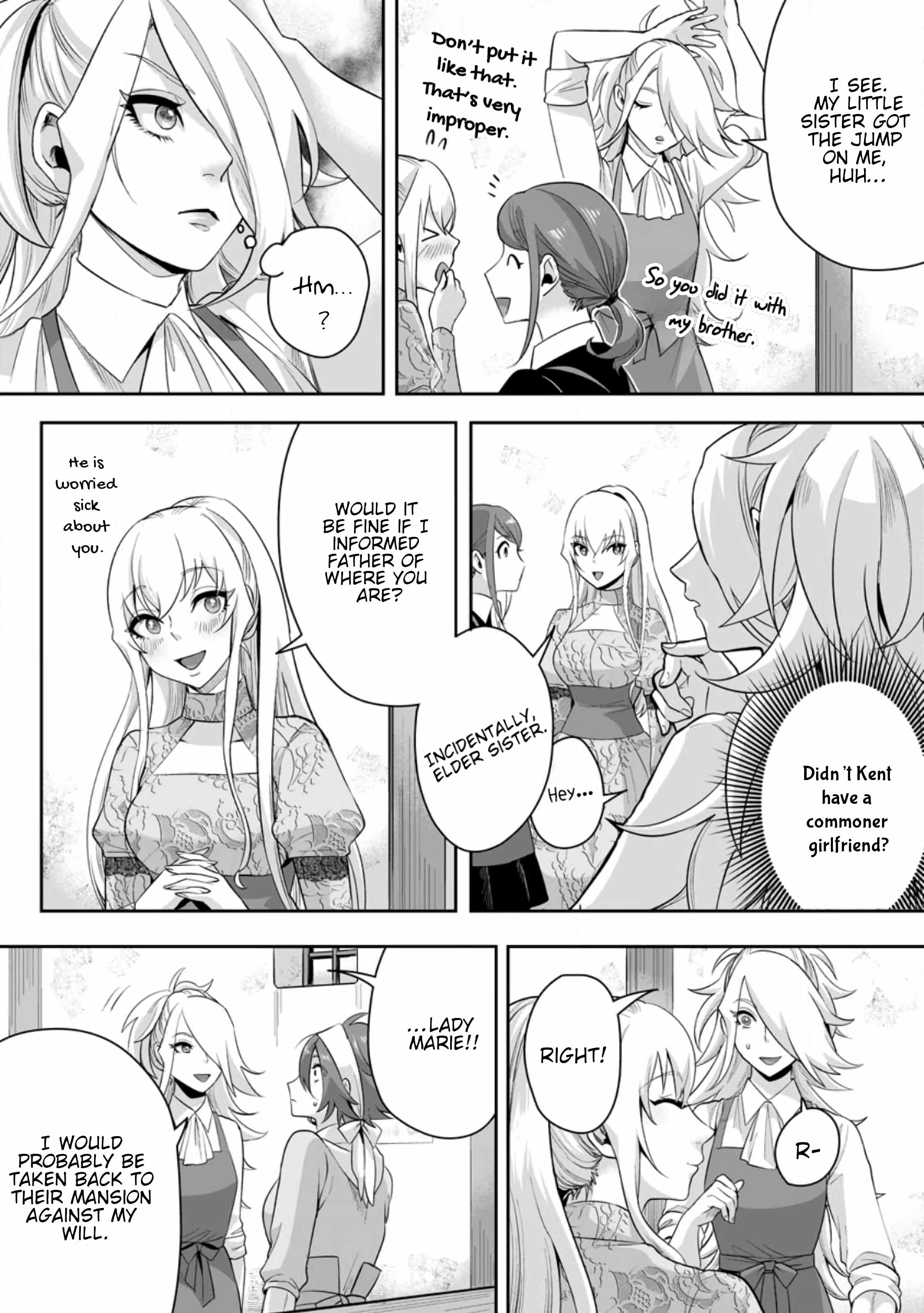 It Seems that I was Reincarnated into the World of a School Otome Game, but I was a Background Male Student with Cheats Chapter 16.2 - Page 3
