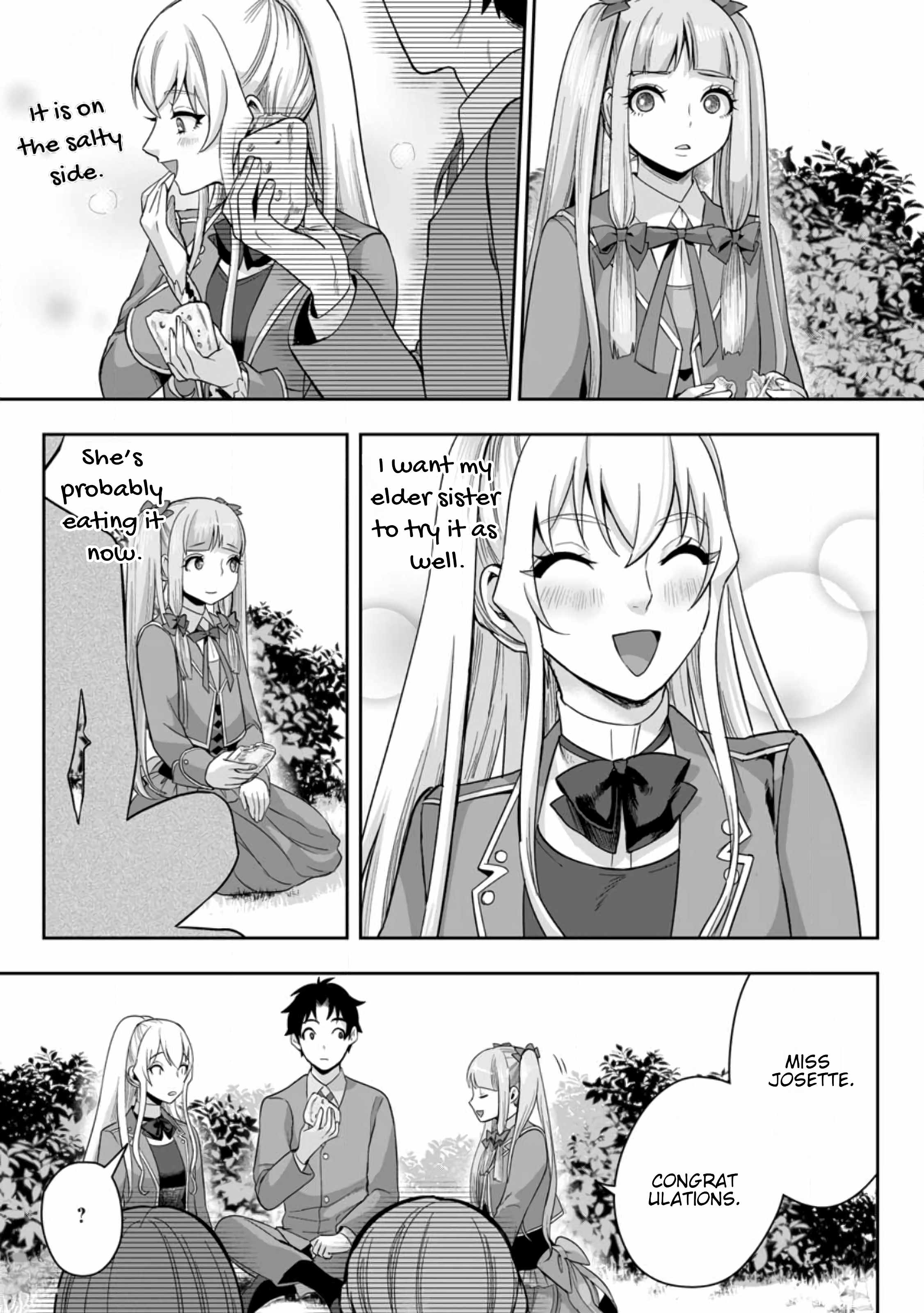 It Seems that I was Reincarnated into the World of a School Otome Game, but I was a Background Male Student with Cheats Chapter 16.2 - Page 6