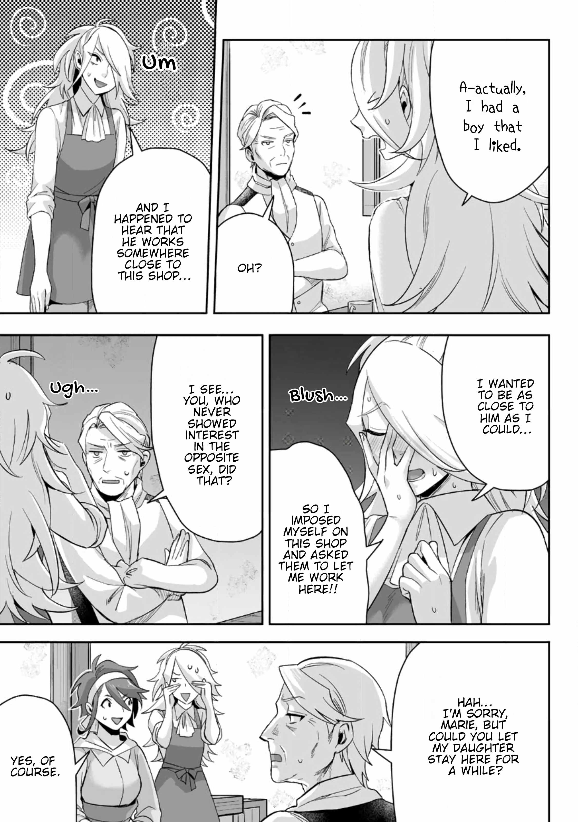 It Seems that I was Reincarnated into the World of a School Otome Game, but I was a Background Male Student with Cheats Chapter 16.3 - Page 4
