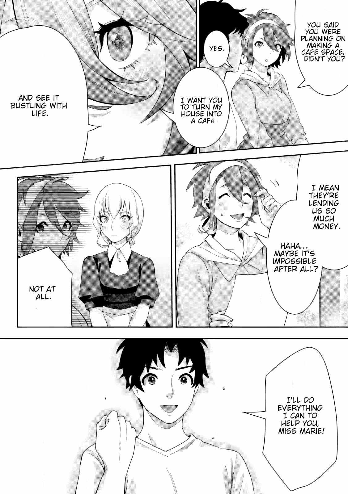 It Seems that I was Reincarnated into the World of a School Otome Game, but I was a Background Male Student with Cheats Chapter 17.1 - Page 5
