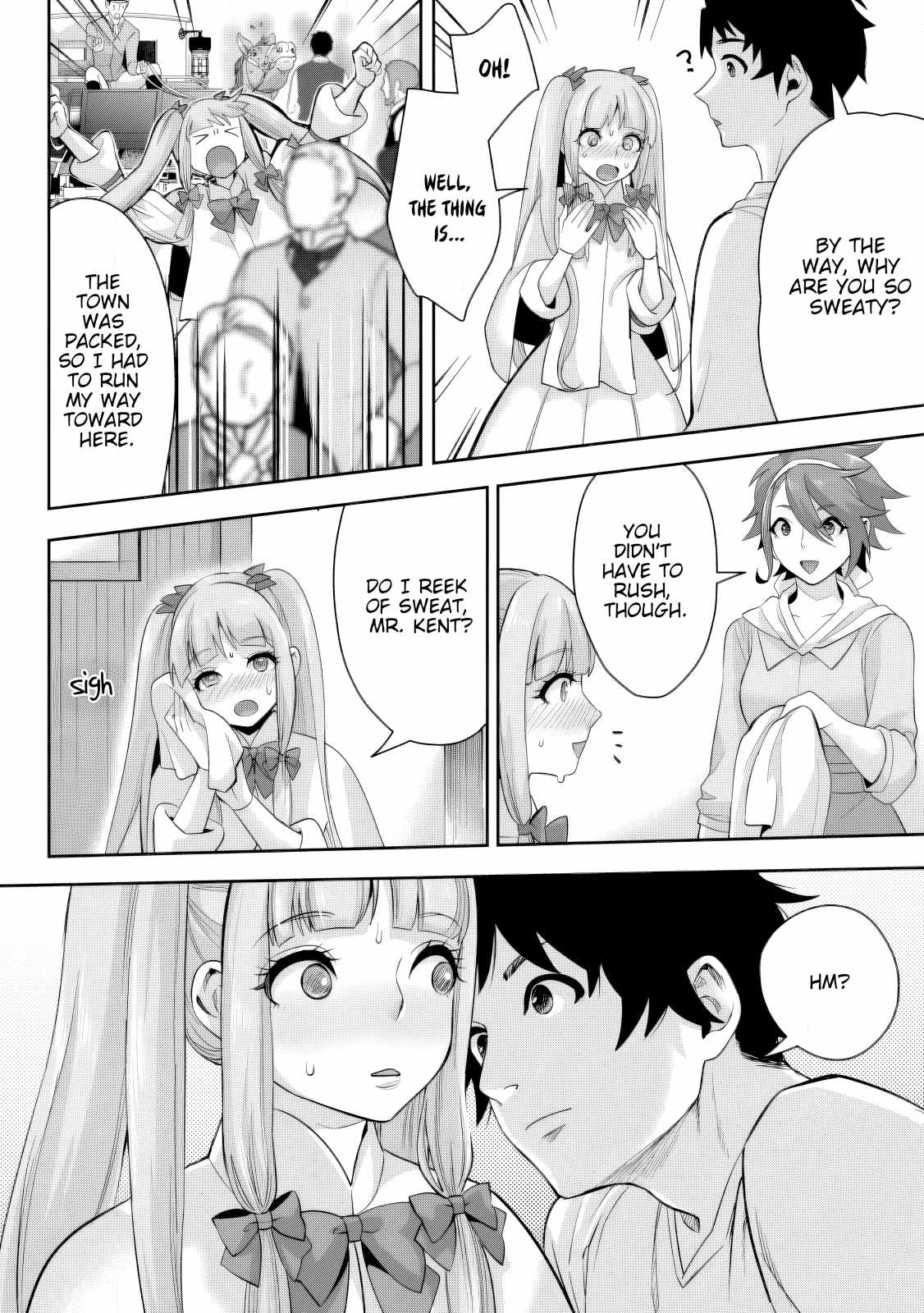 It Seems that I was Reincarnated into the World of a School Otome Game, but I was a Background Male Student with Cheats Chapter 17.2 - Page 1