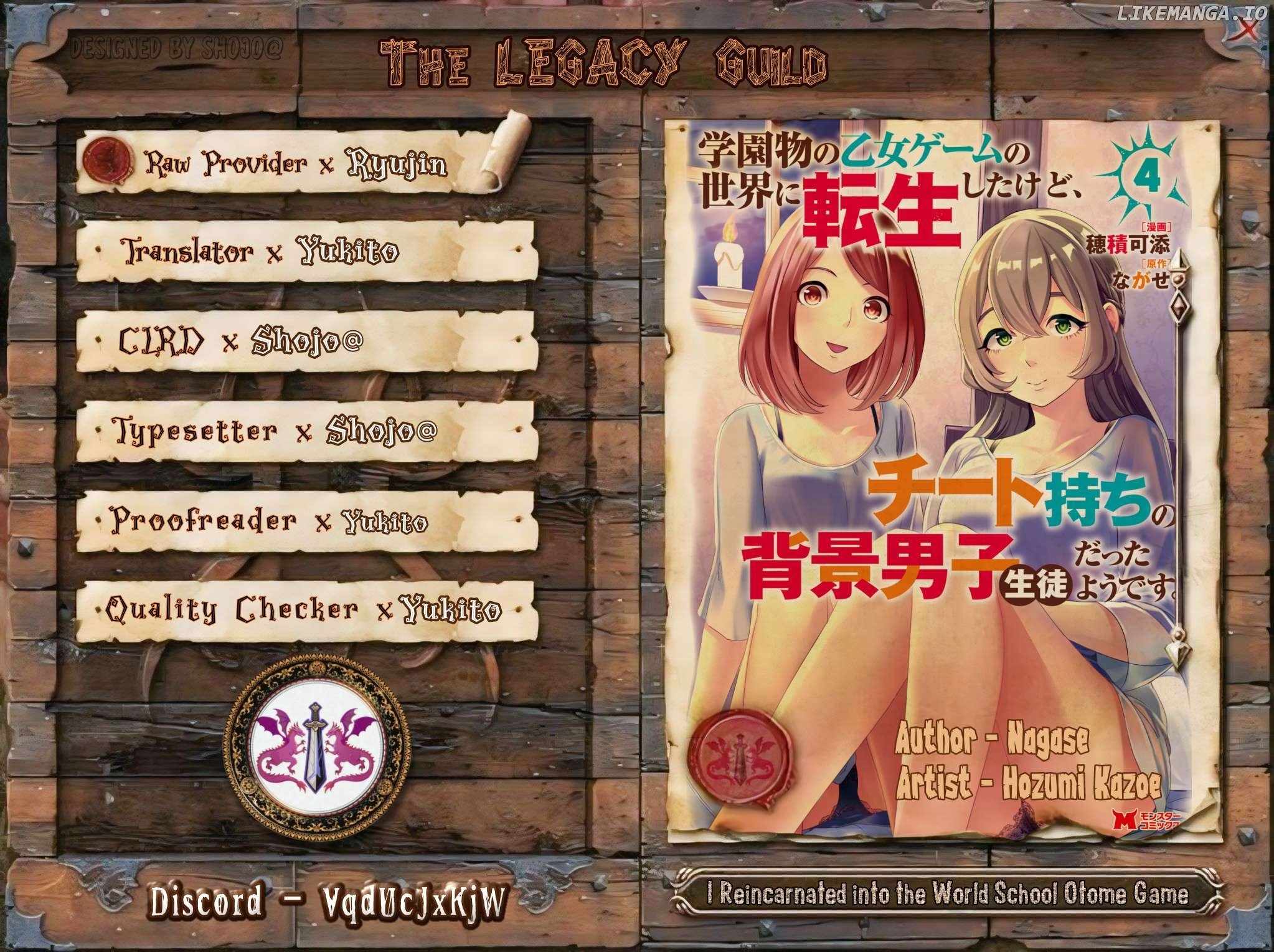 It Seems that I was Reincarnated into the World of a School Otome Game, but I was a Background Male Student with Cheats Chapter 18 - Page 30