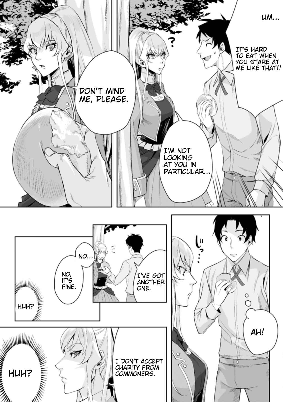 It Seems that I was Reincarnated into the World of a School Otome Game, but I was a Background Male Student with Cheats Chapter 2.1 - Page 4