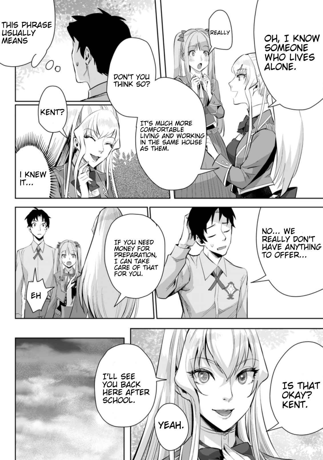 It Seems that I was Reincarnated into the World of a School Otome Game, but I was a Background Male Student with Cheats Chapter 2.2 - Page 7