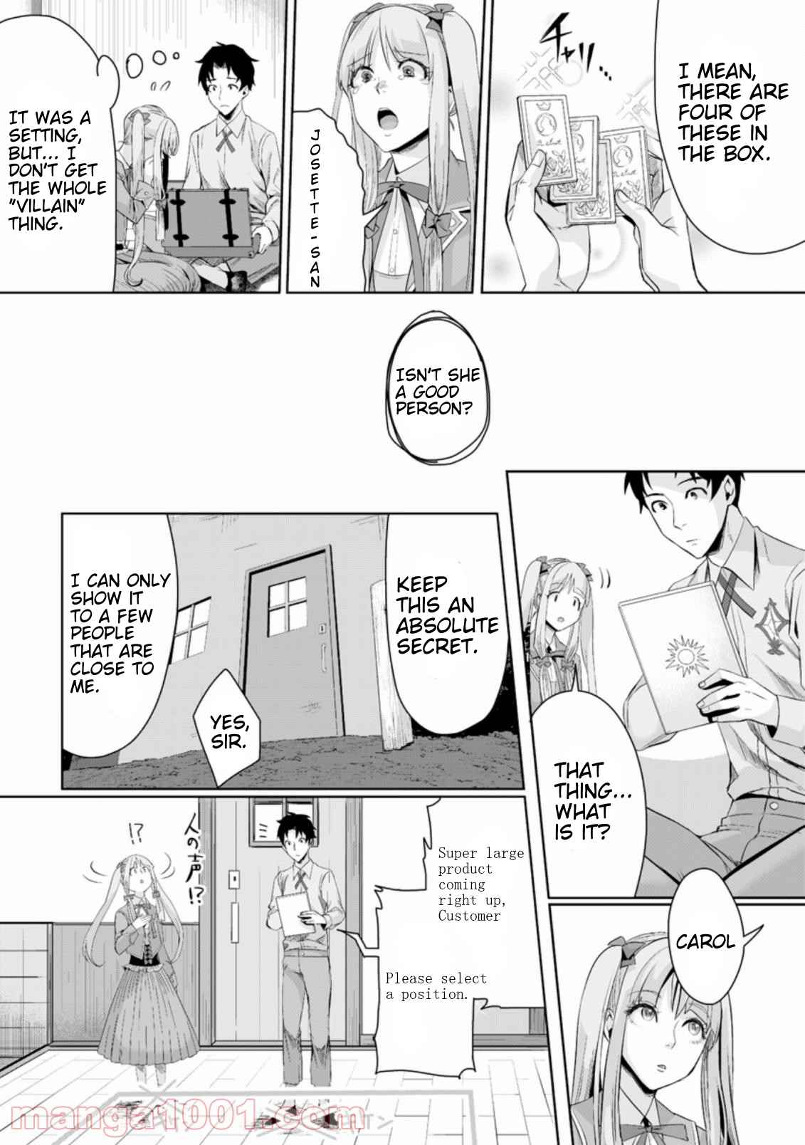 It Seems that I was Reincarnated into the World of a School Otome Game, but I was a Background Male Student with Cheats Chapter 2.3 - Page 1