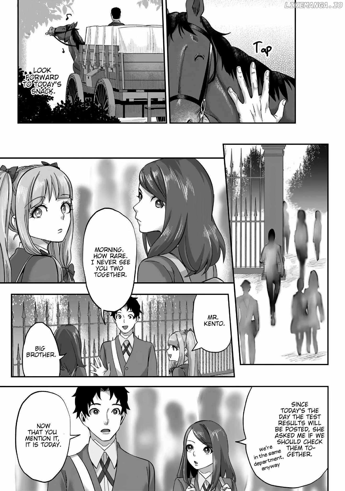 It Seems that I was Reincarnated into the World of a School Otome Game, but I was a Background Male Student with Cheats Chapter 21 - Page 11