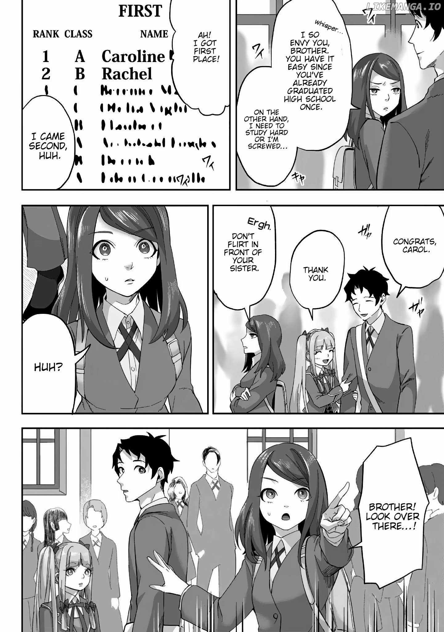 It Seems that I was Reincarnated into the World of a School Otome Game, but I was a Background Male Student with Cheats Chapter 21 - Page 12