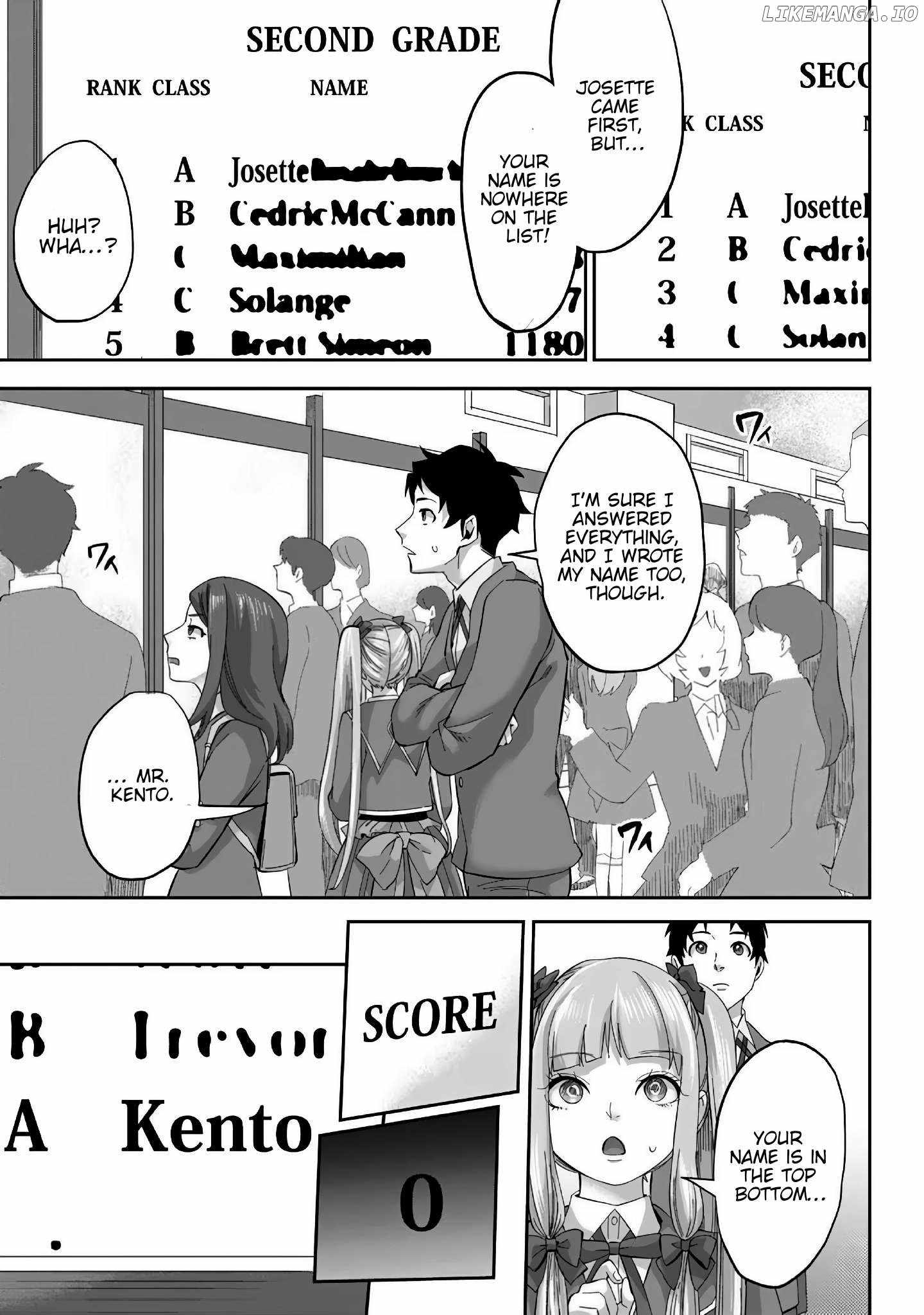 It Seems that I was Reincarnated into the World of a School Otome Game, but I was a Background Male Student with Cheats Chapter 21 - Page 13