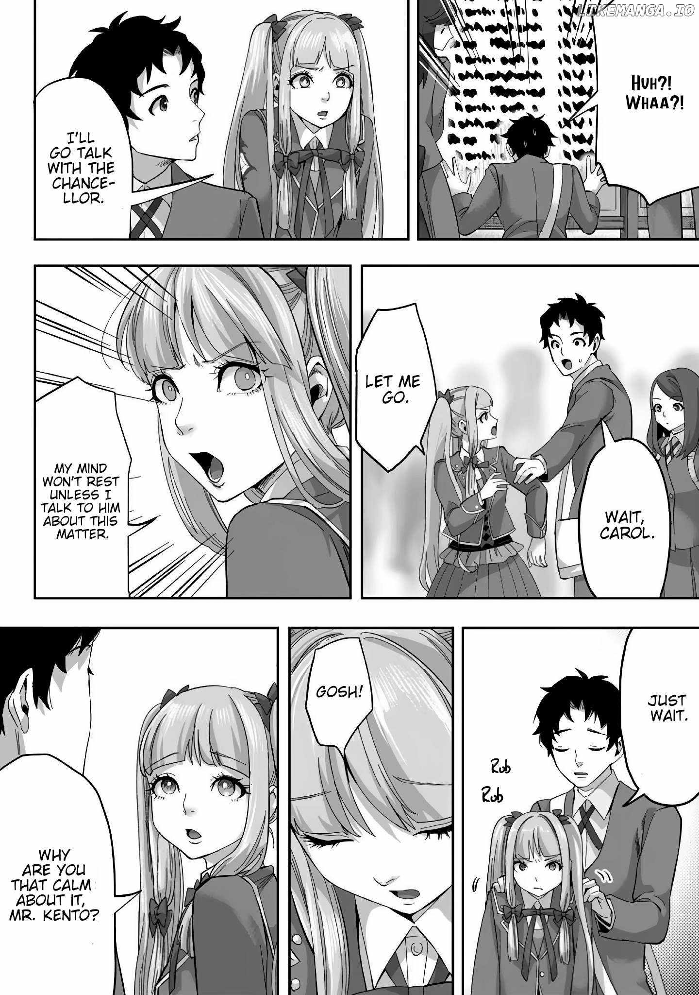 It Seems that I was Reincarnated into the World of a School Otome Game, but I was a Background Male Student with Cheats Chapter 21 - Page 14